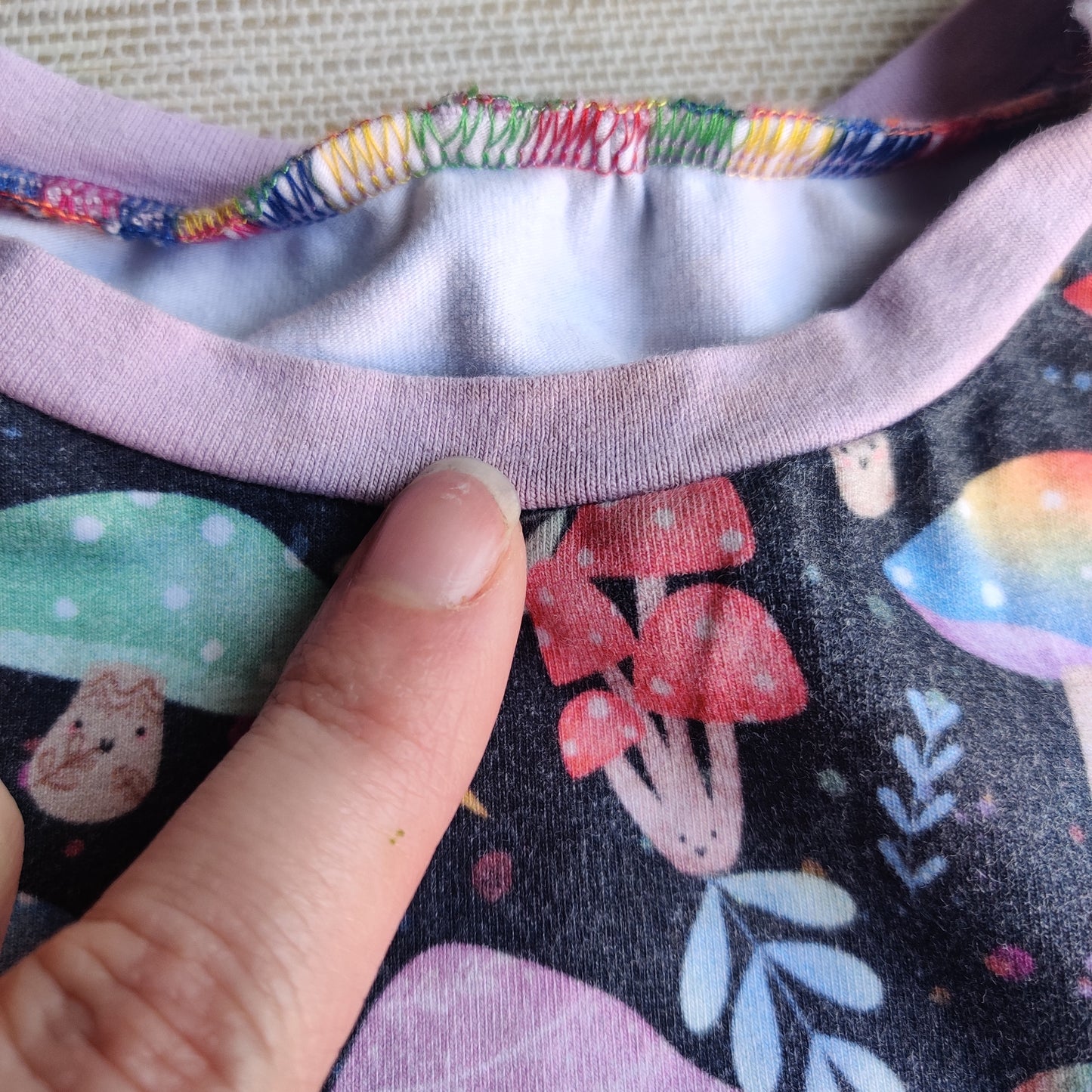 Colour block tunic dress GUC age 2. Fox & Bobbin Preloved cloth friendly clothing