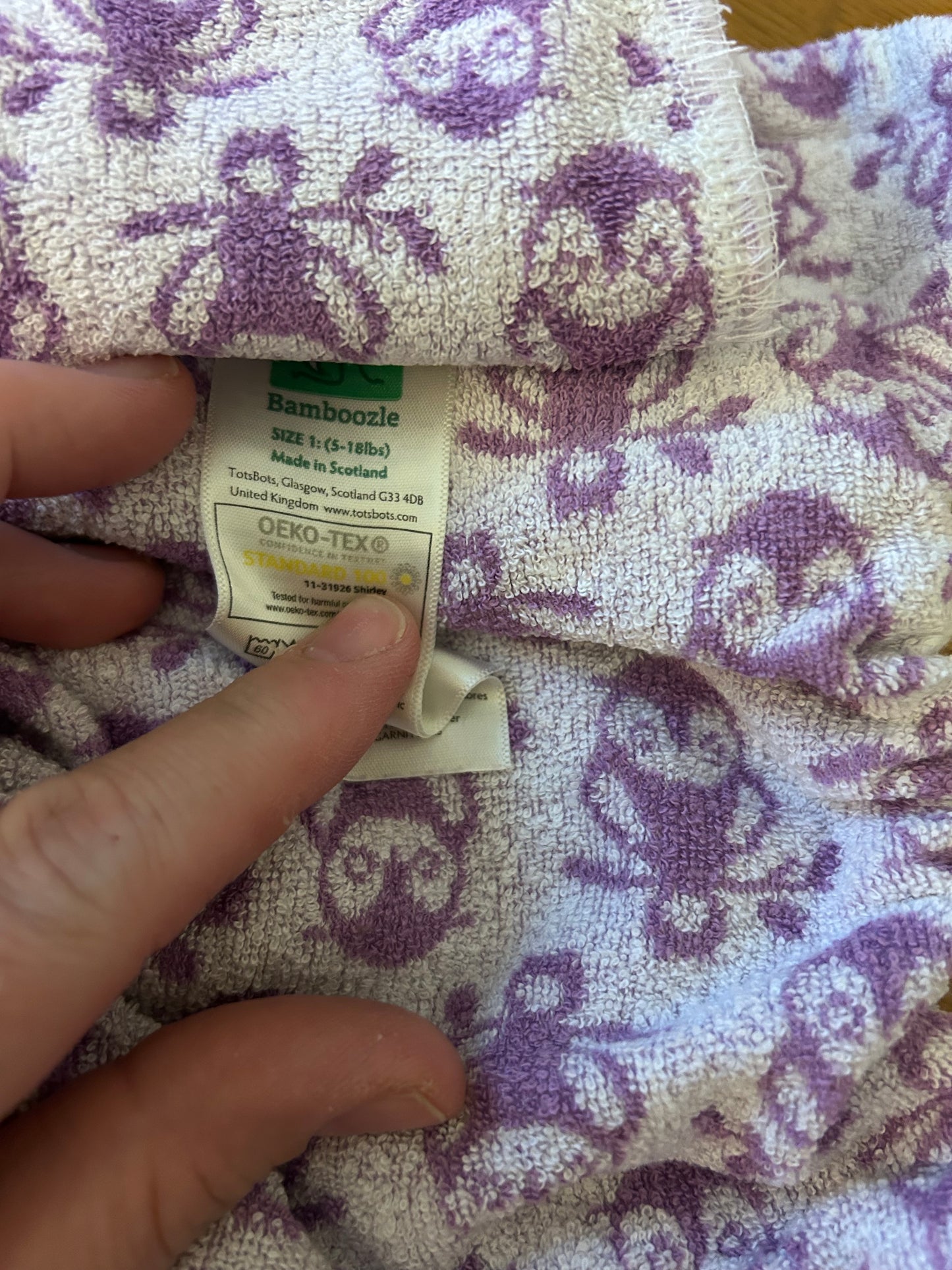 Totsbots - Fitted Nappy size 1/newborn (094)