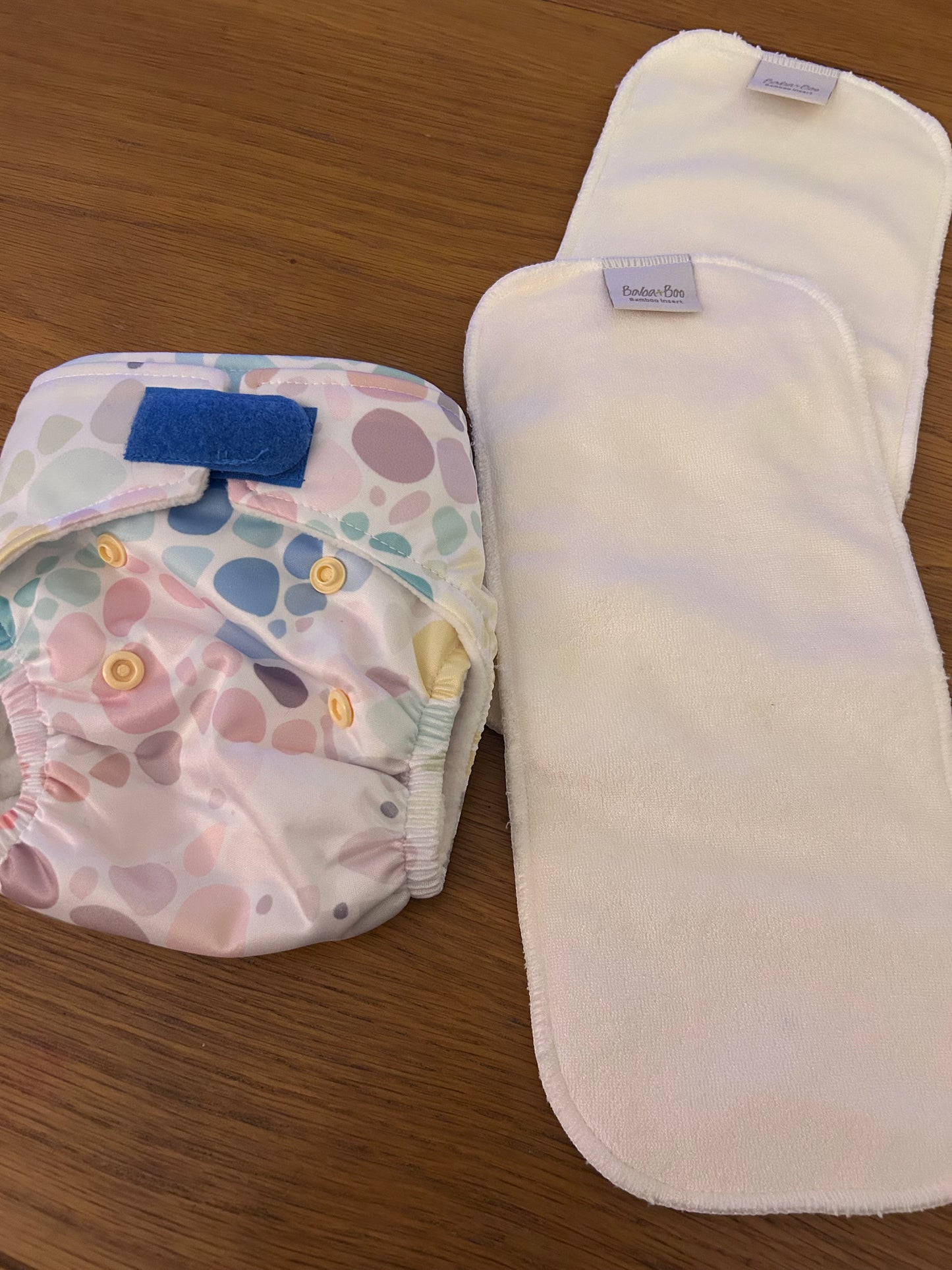 Baba and Boo brand new newborn pocket nappy. (#094)