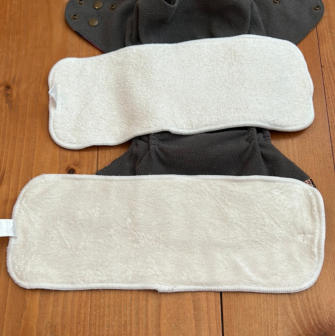 TJs pocket nappy marble print with two inserts (003)