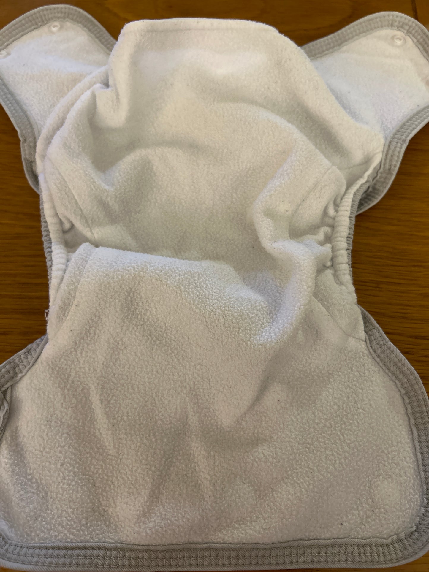 Little Lamb grey pocket nappy size 1 (067)