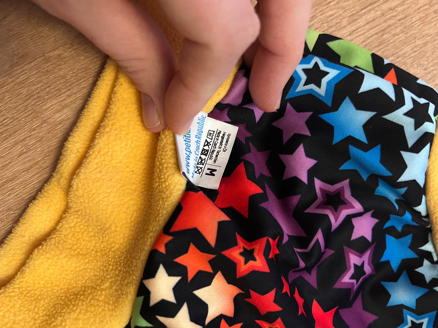 Petit Lulu fleece nappy wrap M (099)