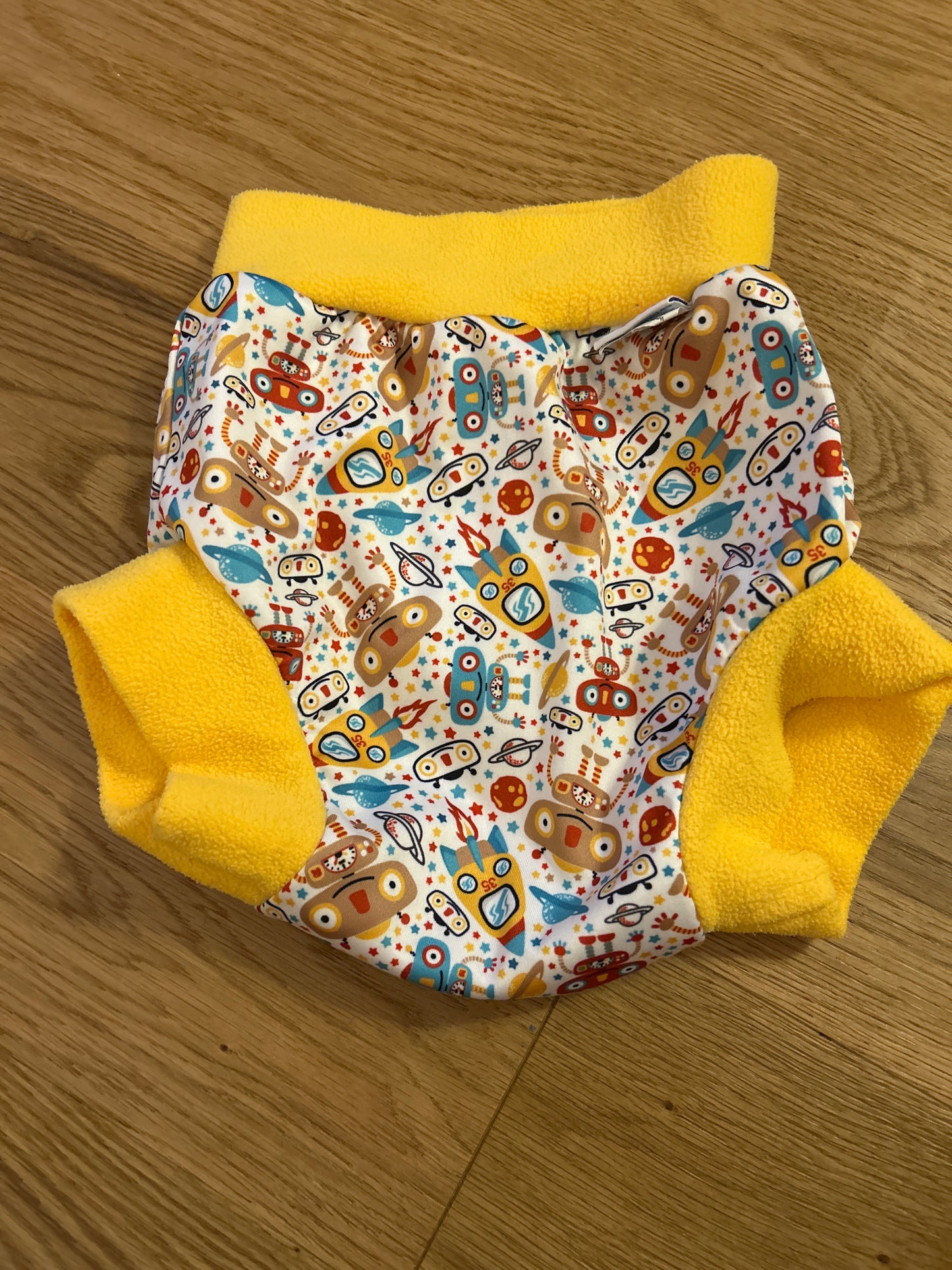 Petit Lulu fleece nappy wrap L (028)