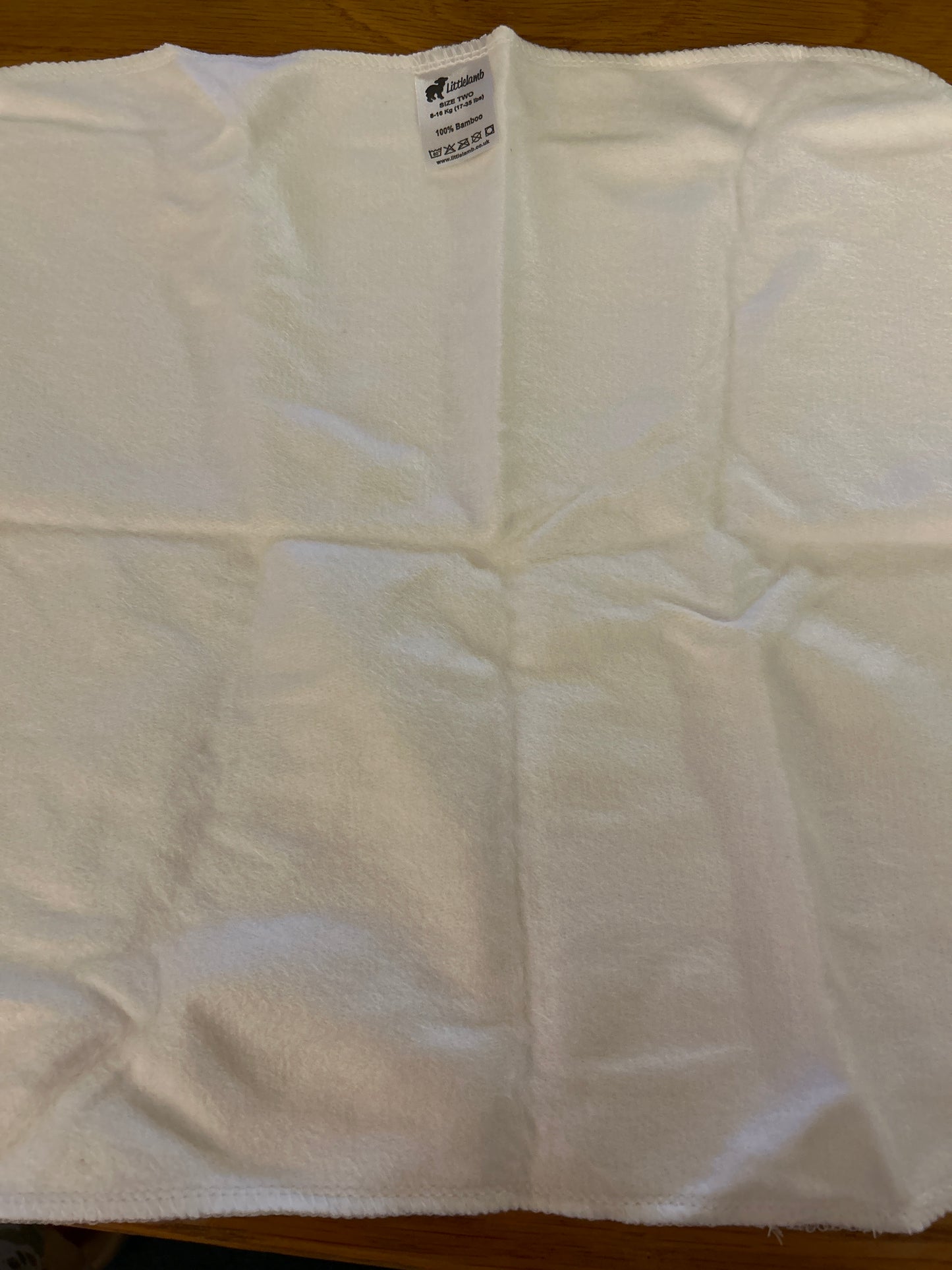 Little Lamb light blue pocket nappy size 2 - brand new (067)