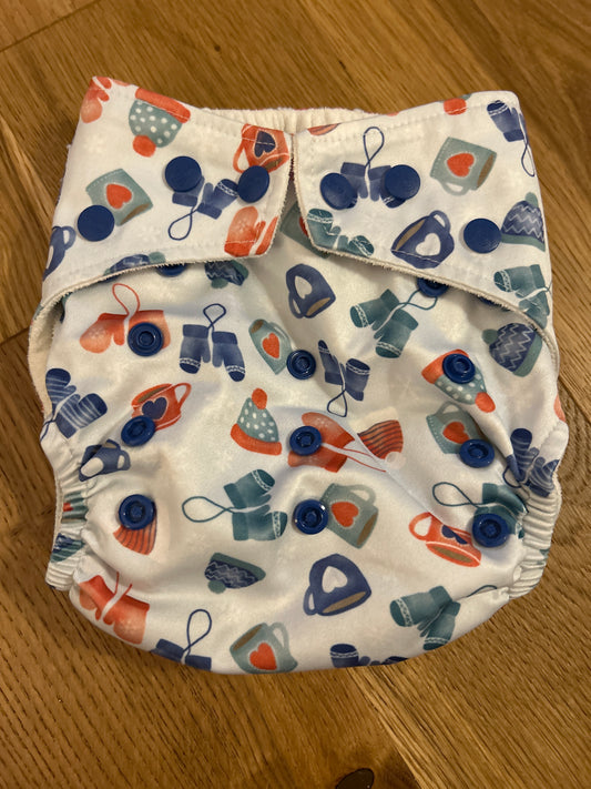 Baba and Boo pocket nappy with brand new insert (084)