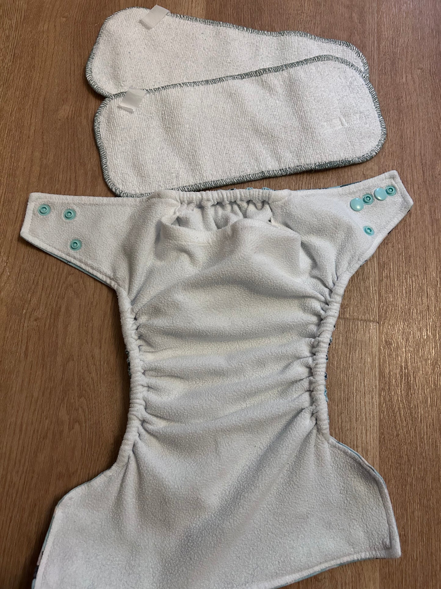 Little Lamb birth to potty one size pocket nappy (099)