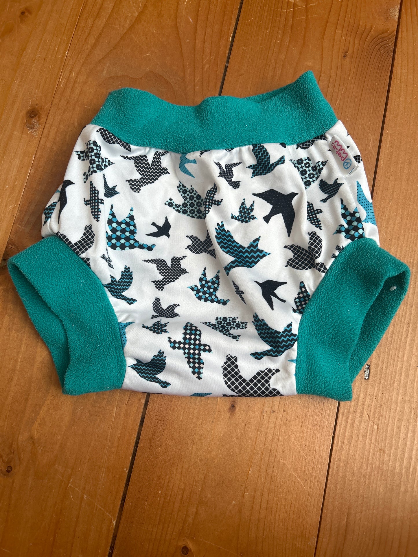 Petit Lulu fleece nappy wrap L (093)