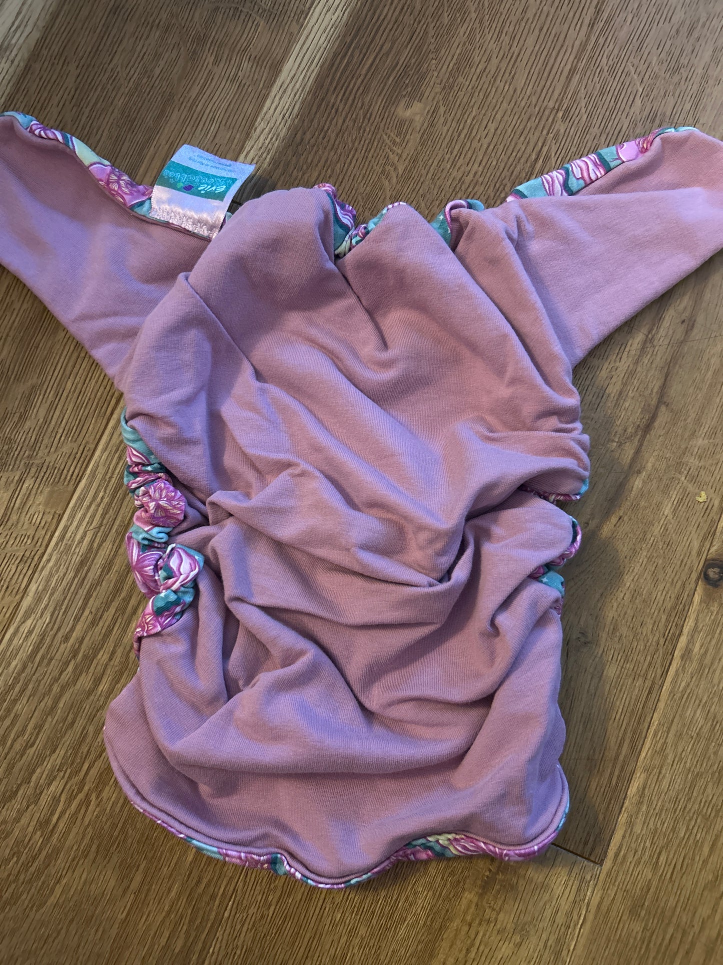 Evie Reusables Rolled Preflat (flat) nappy (003)