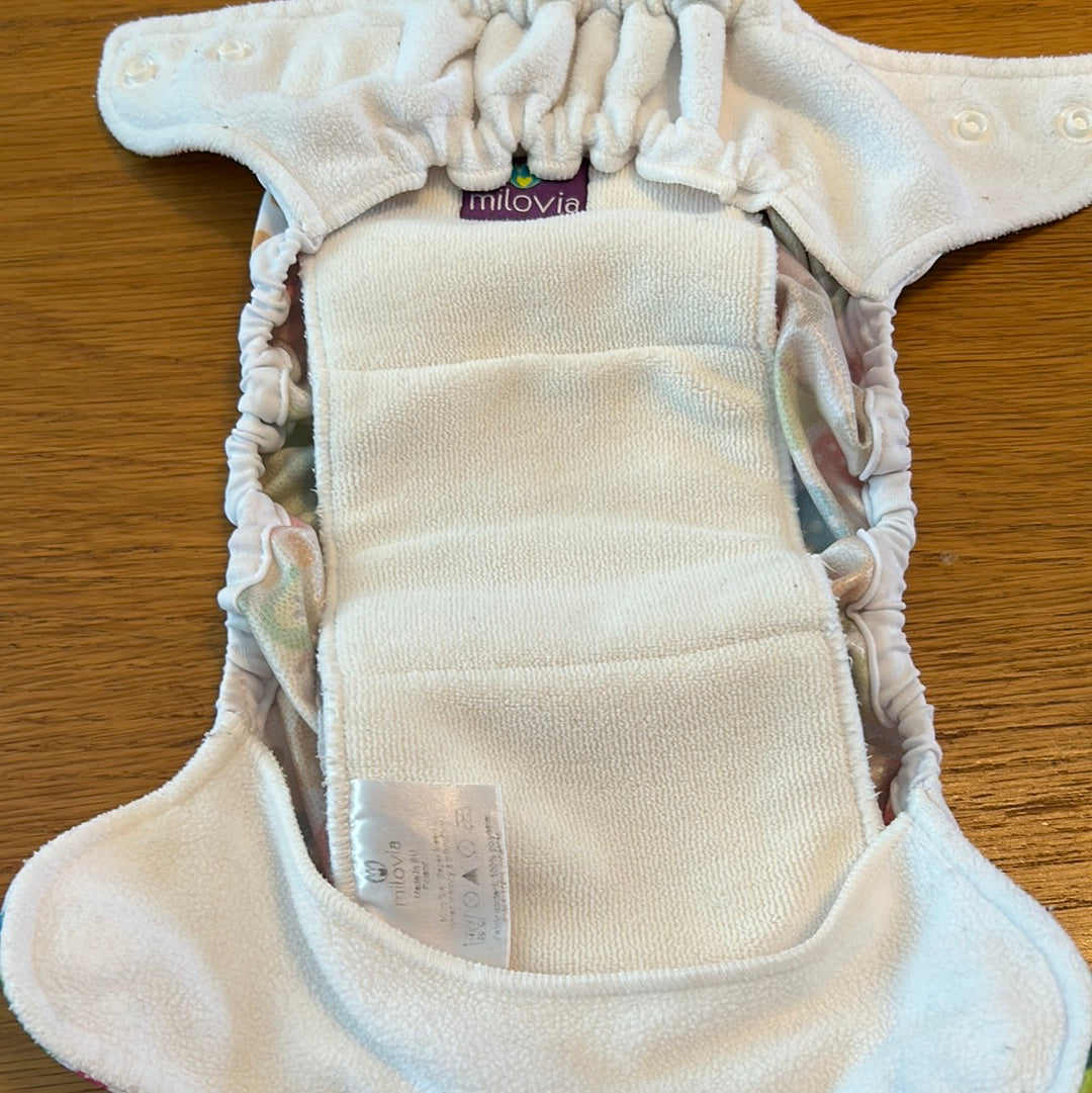 Milovia size S / newborn nappy wrap with insert (054)
