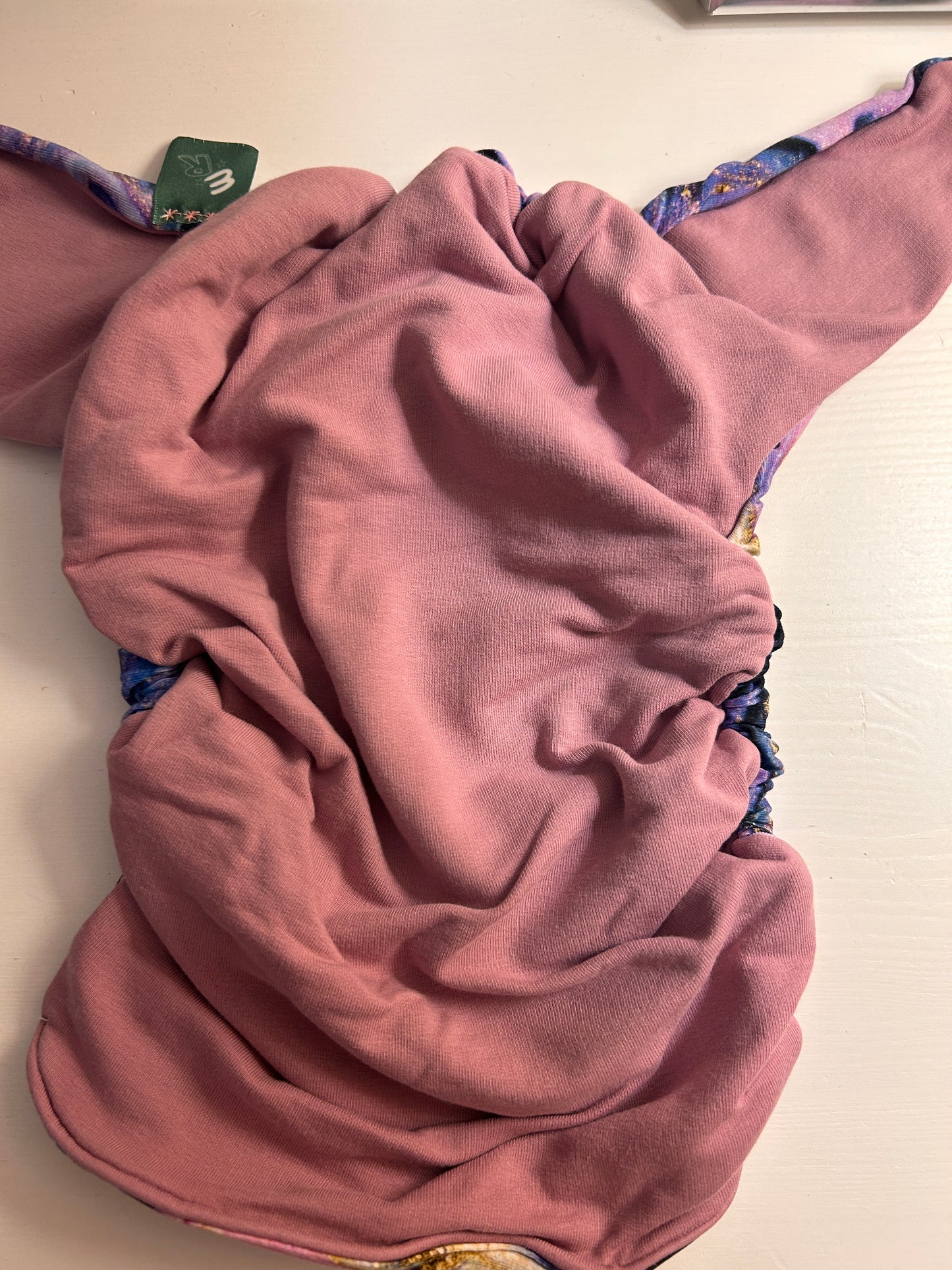 Evie Reusables Rolled Preflat (flat) nappy (003)