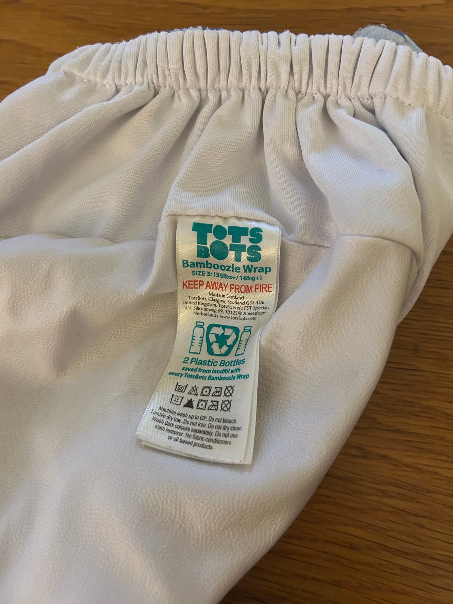 TotsBots bamboozle wrap size 3 like new (094)