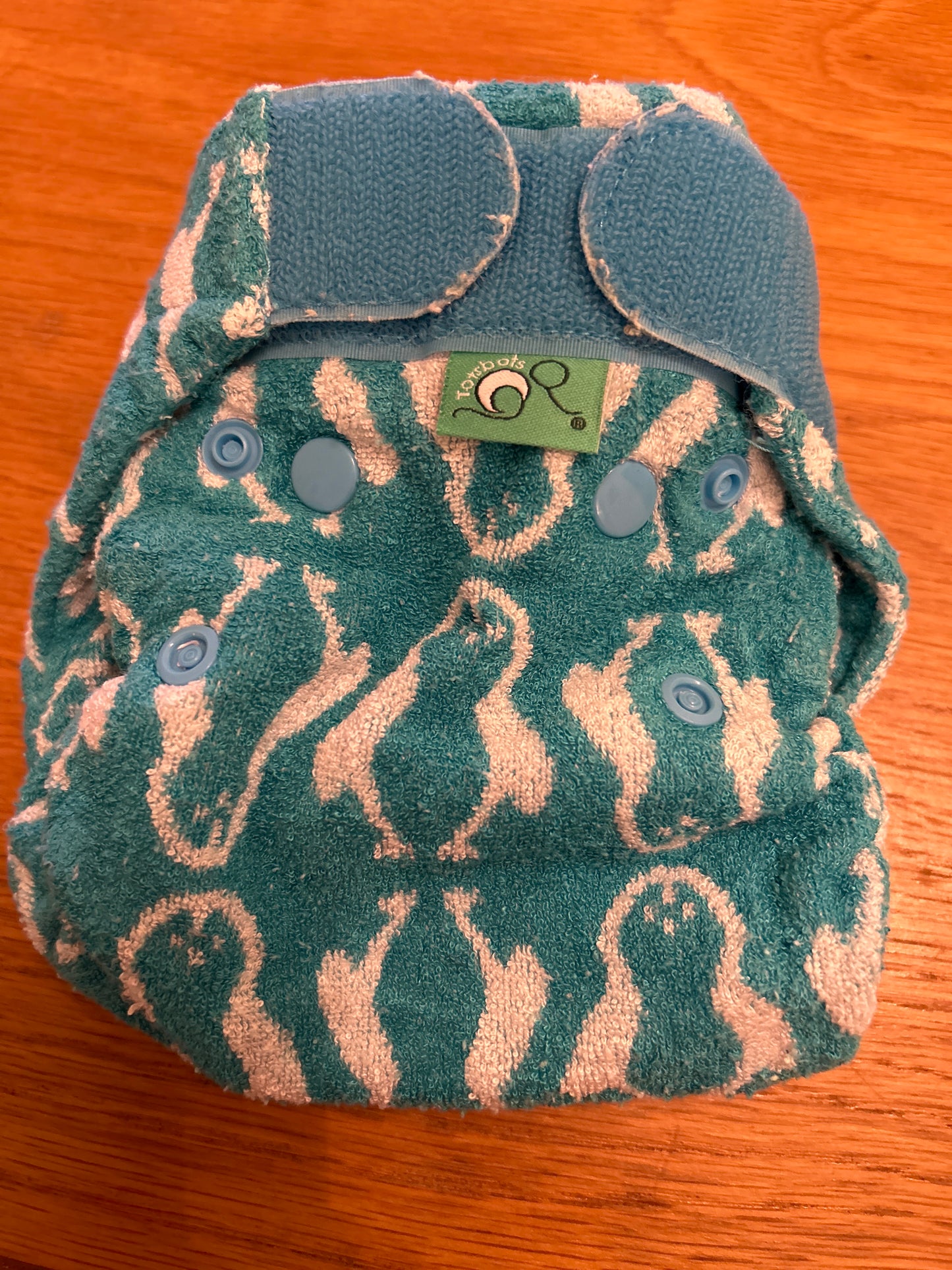 TotsBots - Fitted Nappy bamboozle size 1 (003)