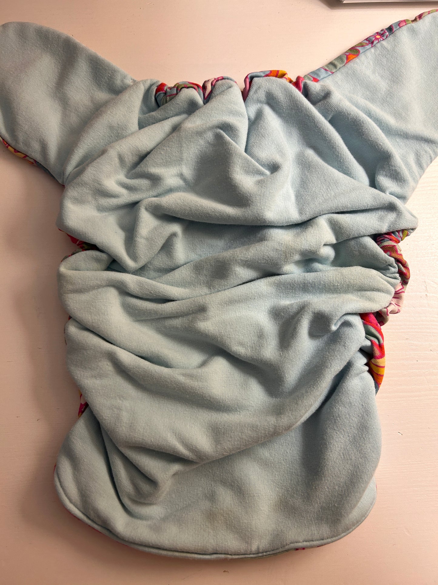 Evie Reusables Rolled Preflat (flat) nappy (003)