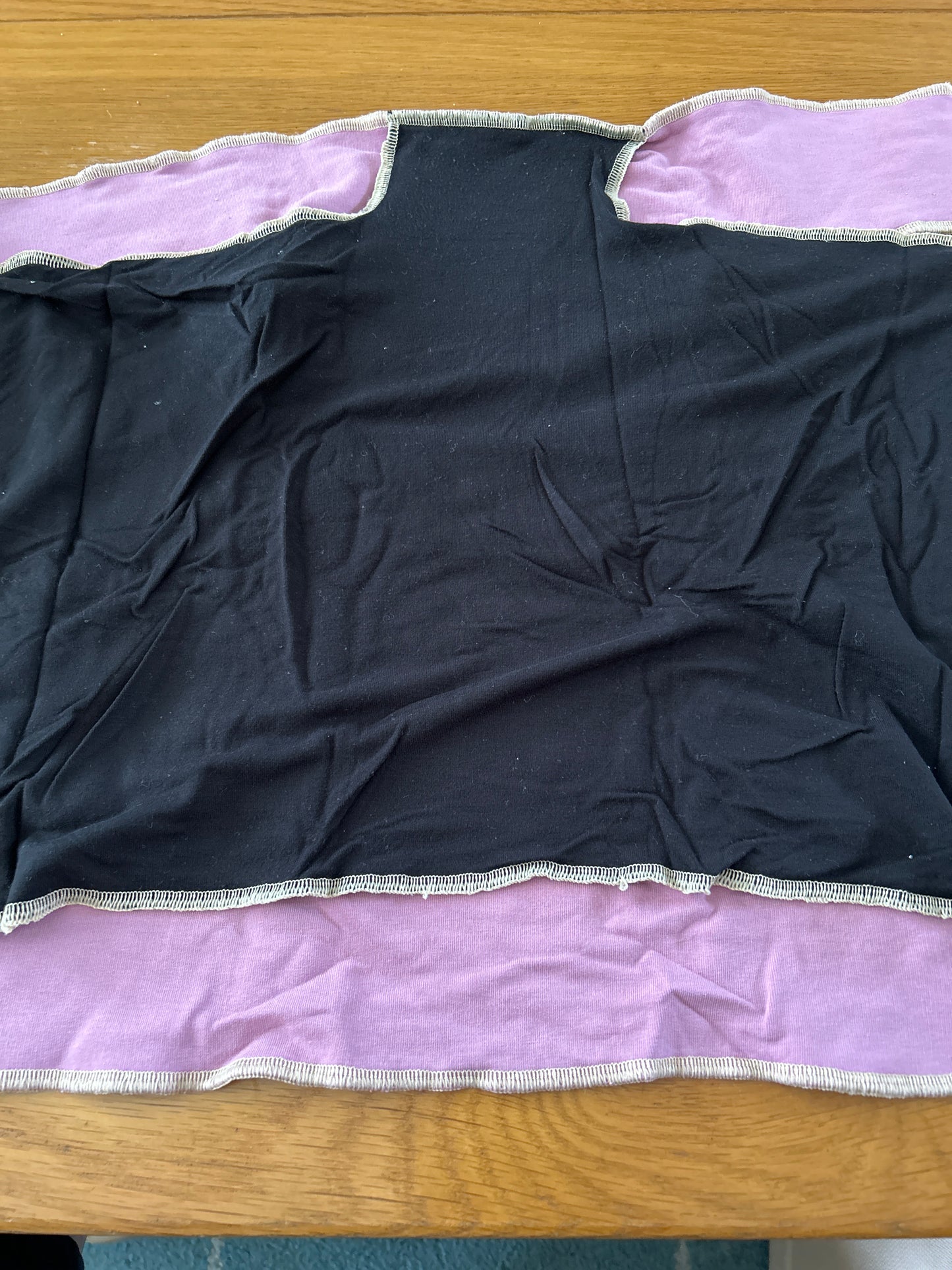 Beautiful Fluffadoo Preflat (flat) nappy with built in insert (043; junior)