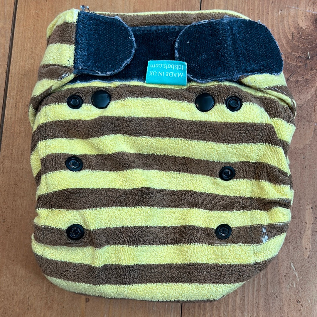 TotsBots - Fitted Nappy bamboozle size 2 (003)