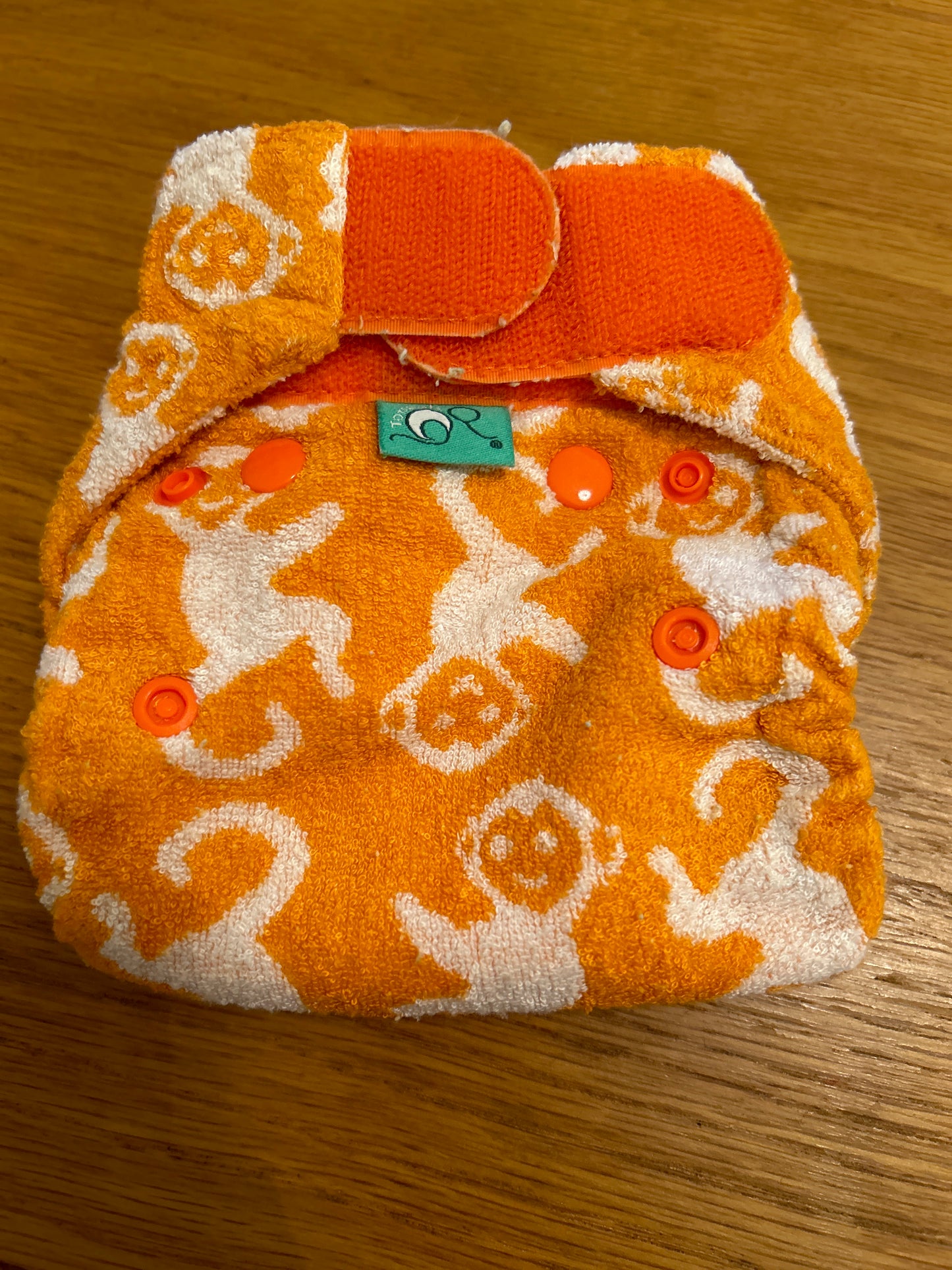 TotsBots - Fitted Nappy bamboozle size 1 (003)
