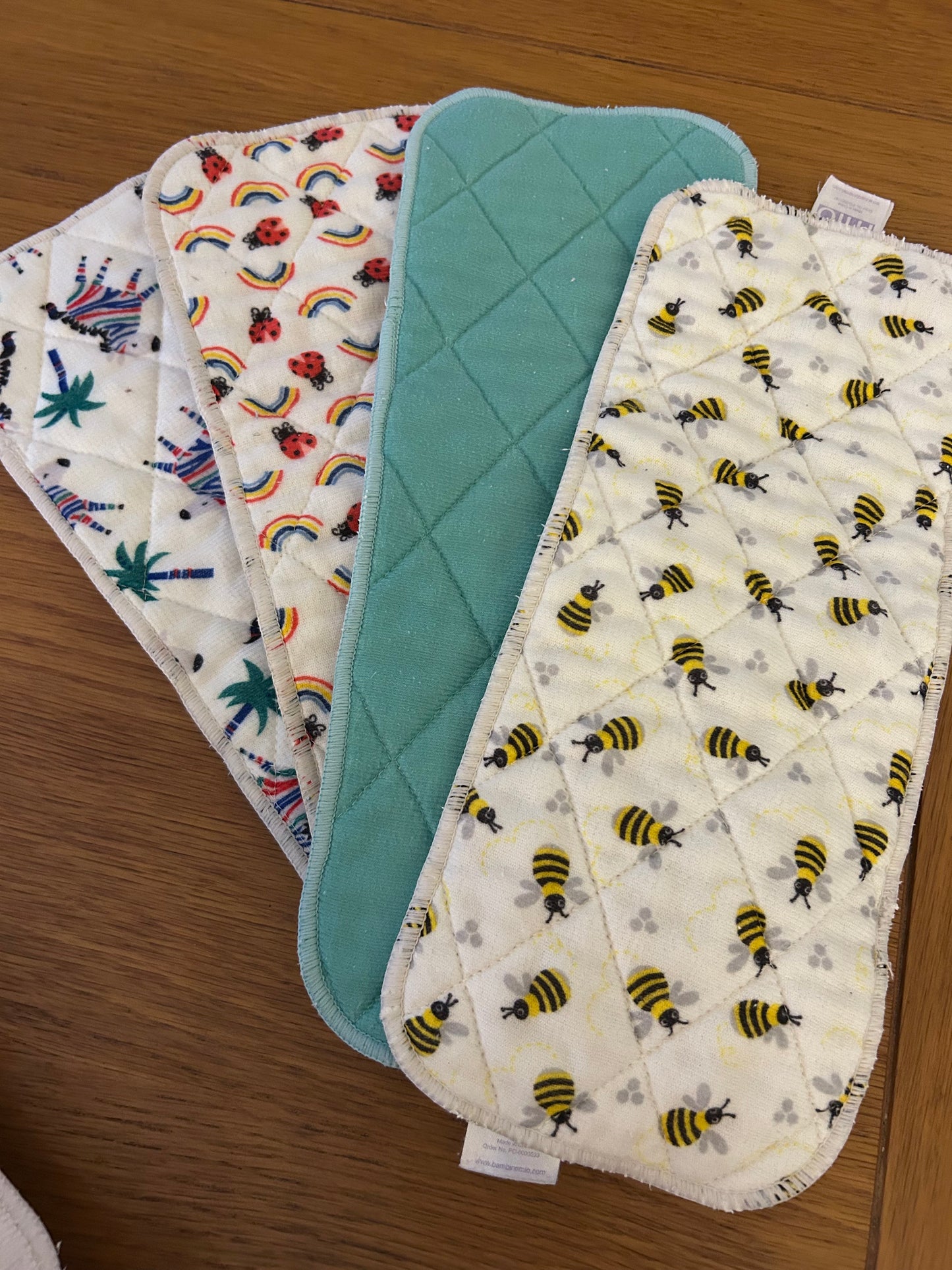 Bambino Mio microfibre boosters patterned bundle (boosters & inserts; 003)
