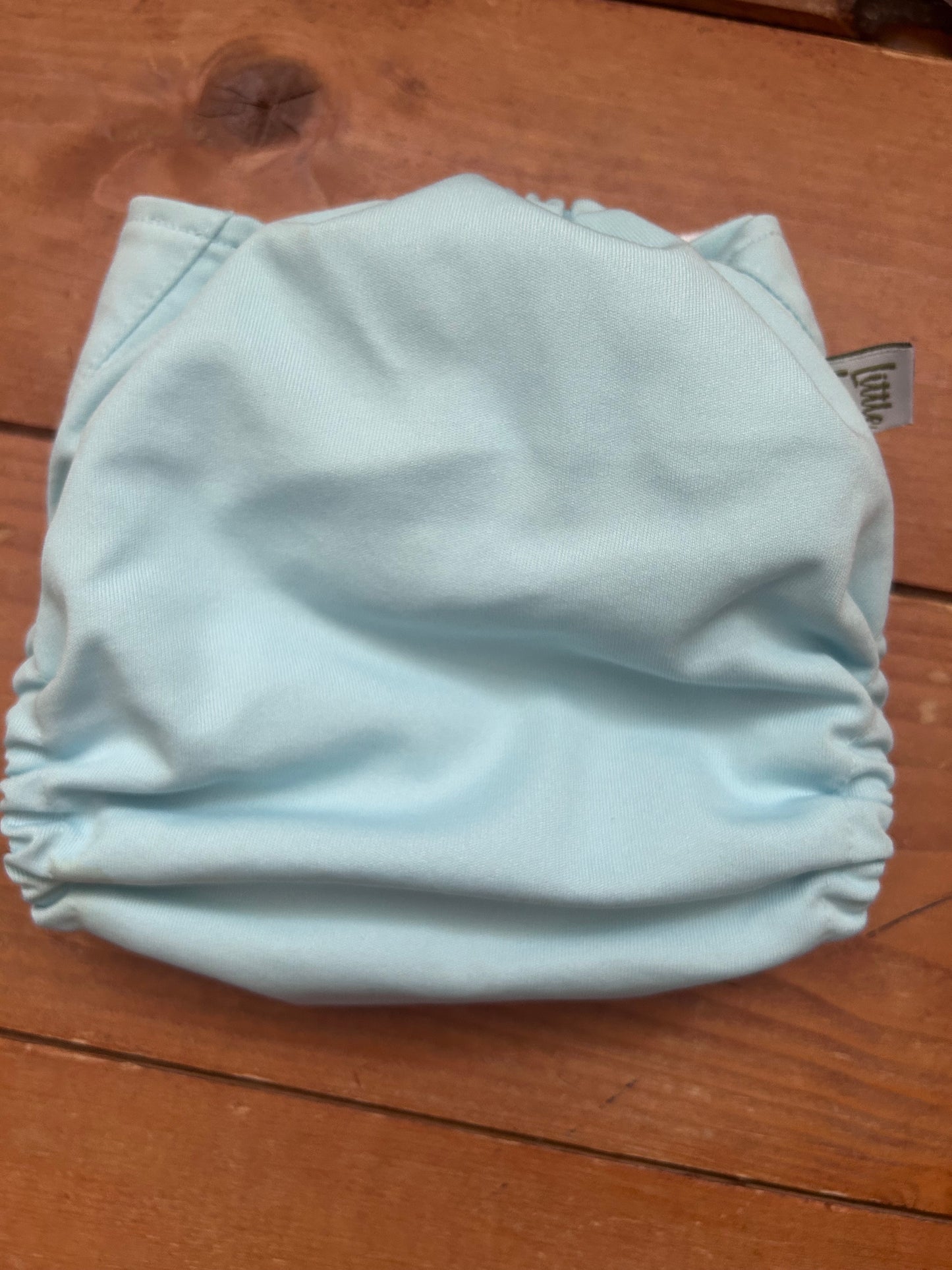 Little Lamb birth to potty one size pocket nappy like new (095)