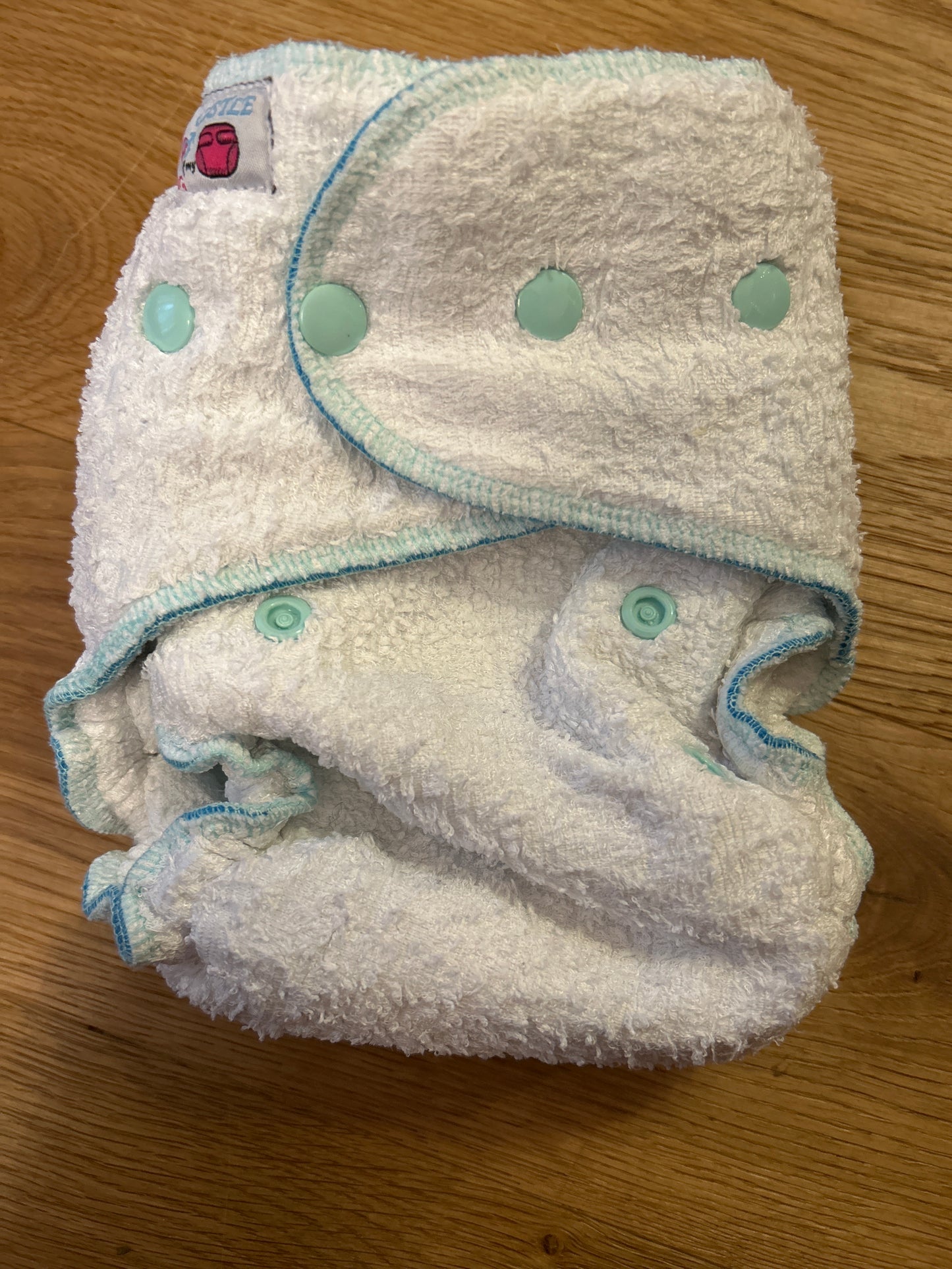 King of my Castle fitted nappy (059; unbranded)