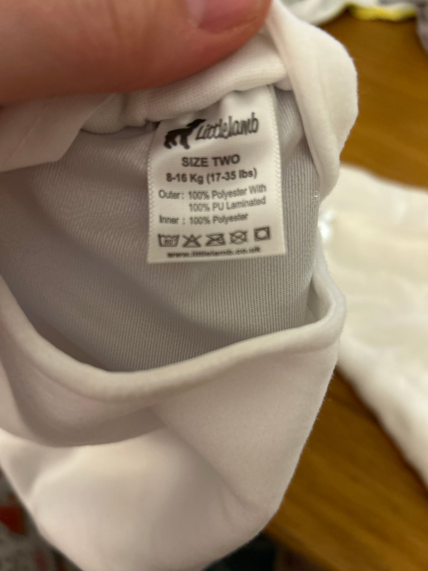 Little Lamb yellow pocket nappy size 2 with a size 1 insert - brand new (067)