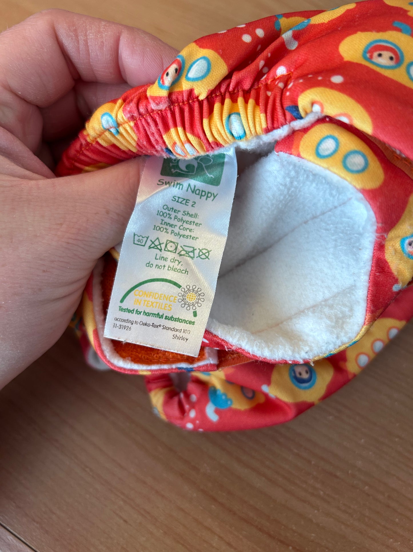 Totsbots swim nappy size 2 - 20-35lbs (073)