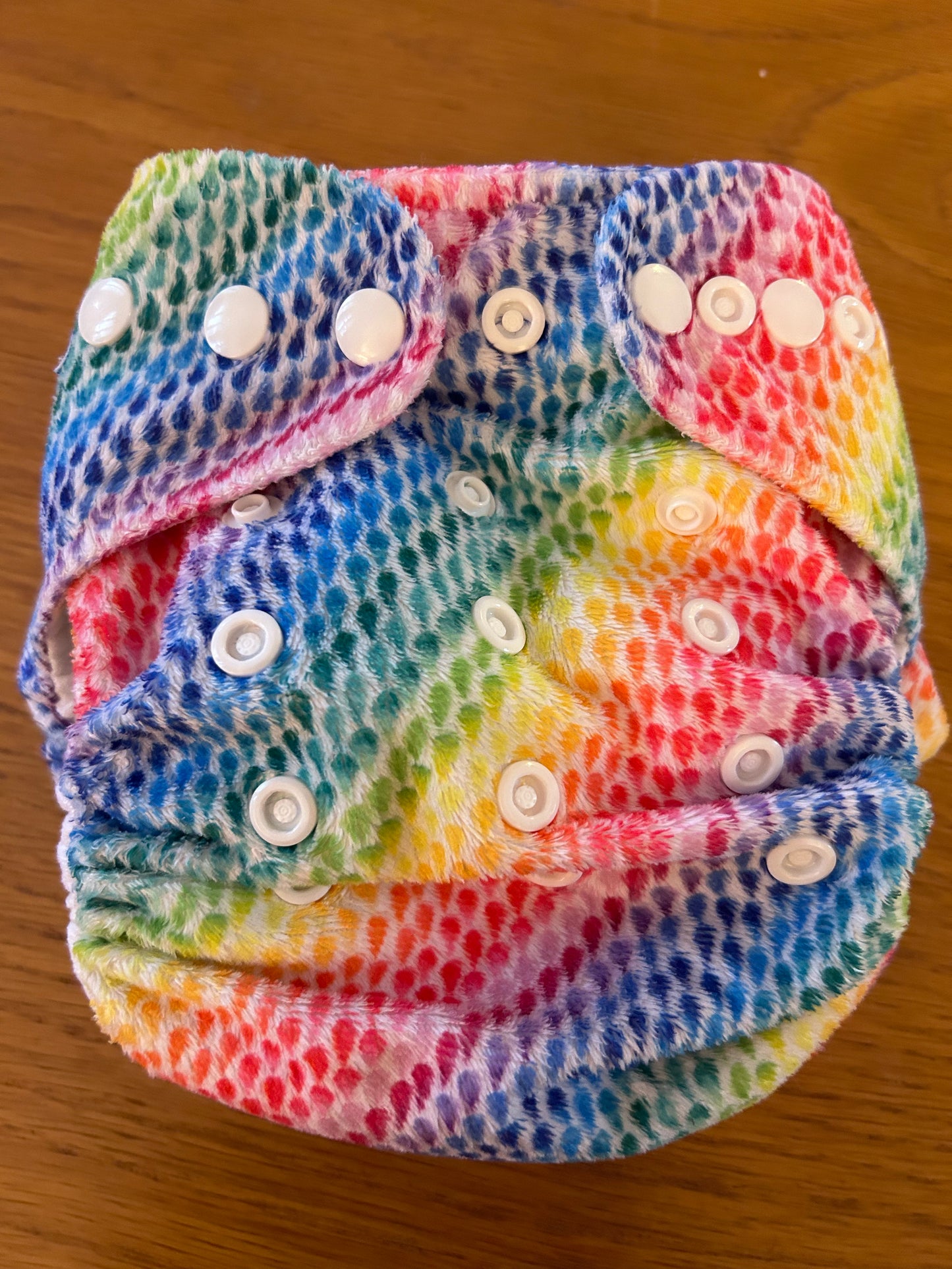 Baby Bare all in one nappy - brand new. Minky outside (056)