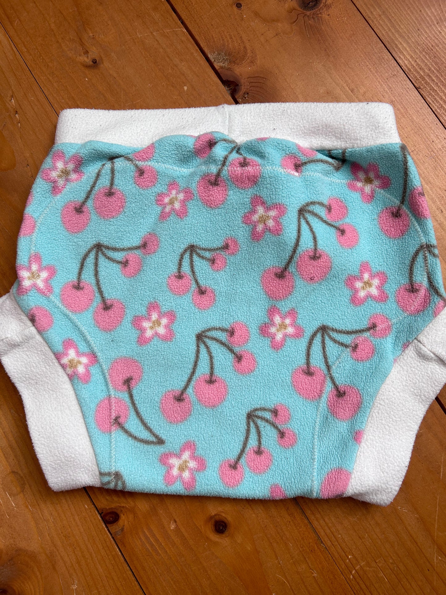 Fleece nappy wrap 2XL Pumpkin and Pickle (043)
