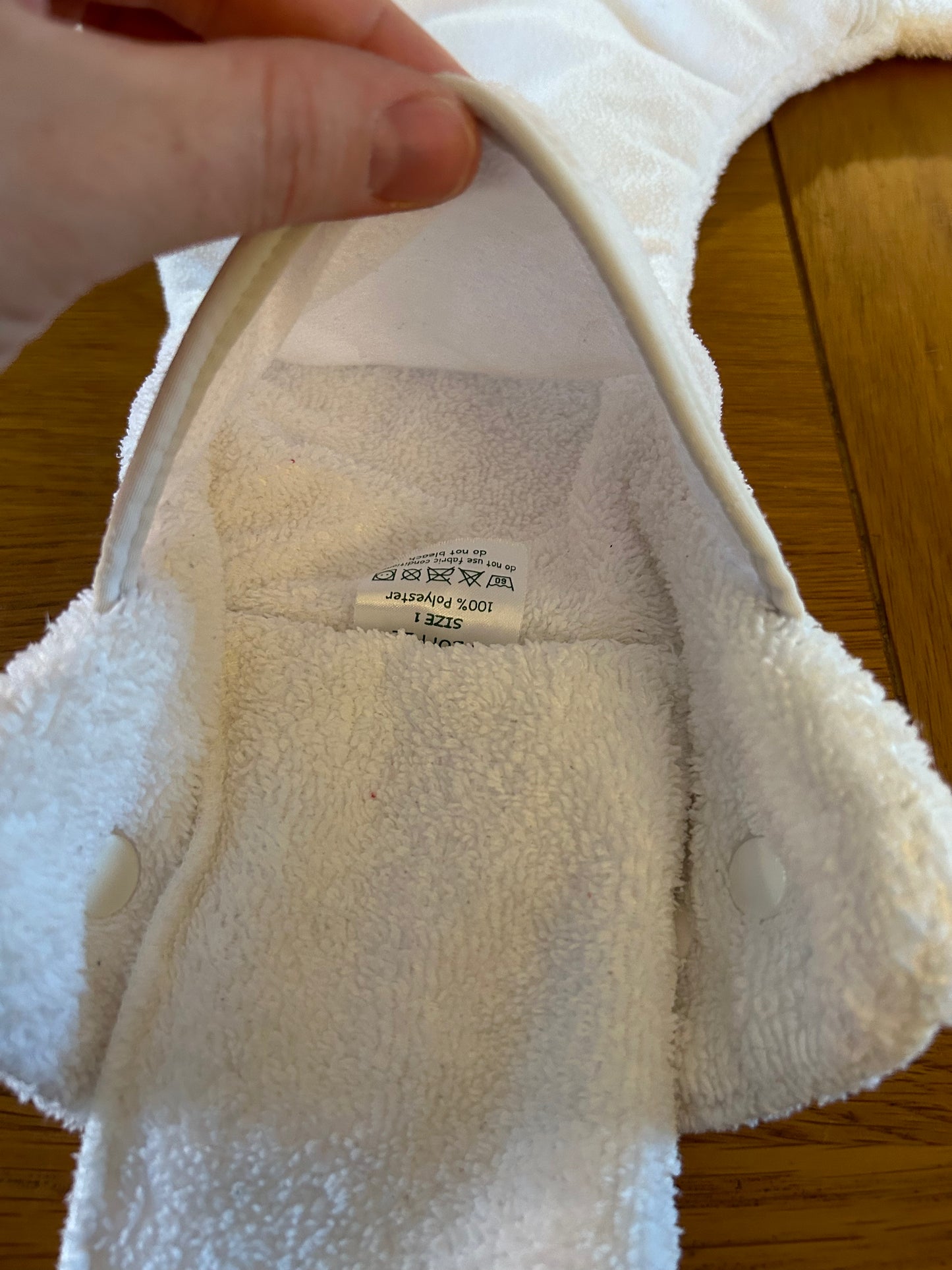 Totsbots fitted fluffle size 1 nappy (058)