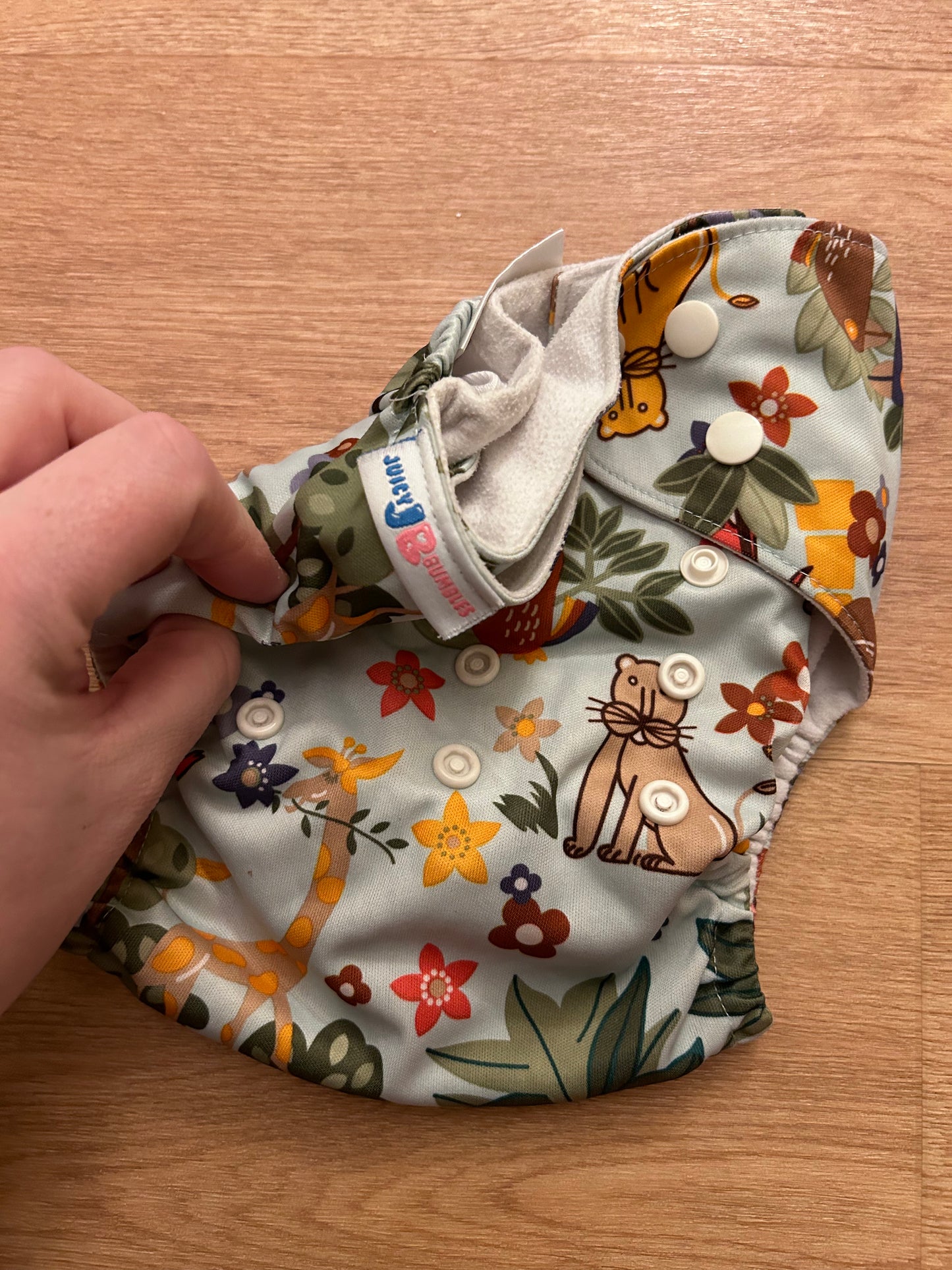 Juicy Bumbles Pocket nappy (078; unbranded)