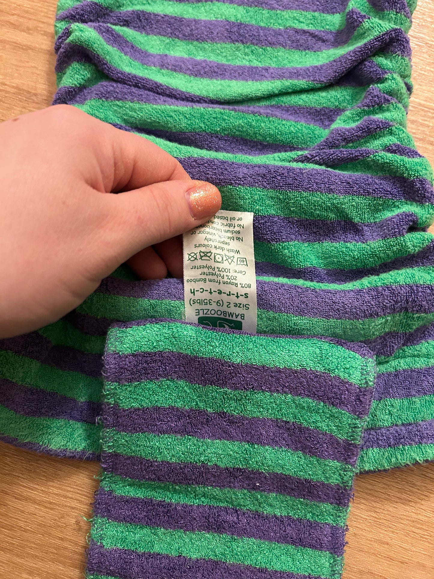 TotsBots - Fitted Nappy bamboozle size 2 (003)