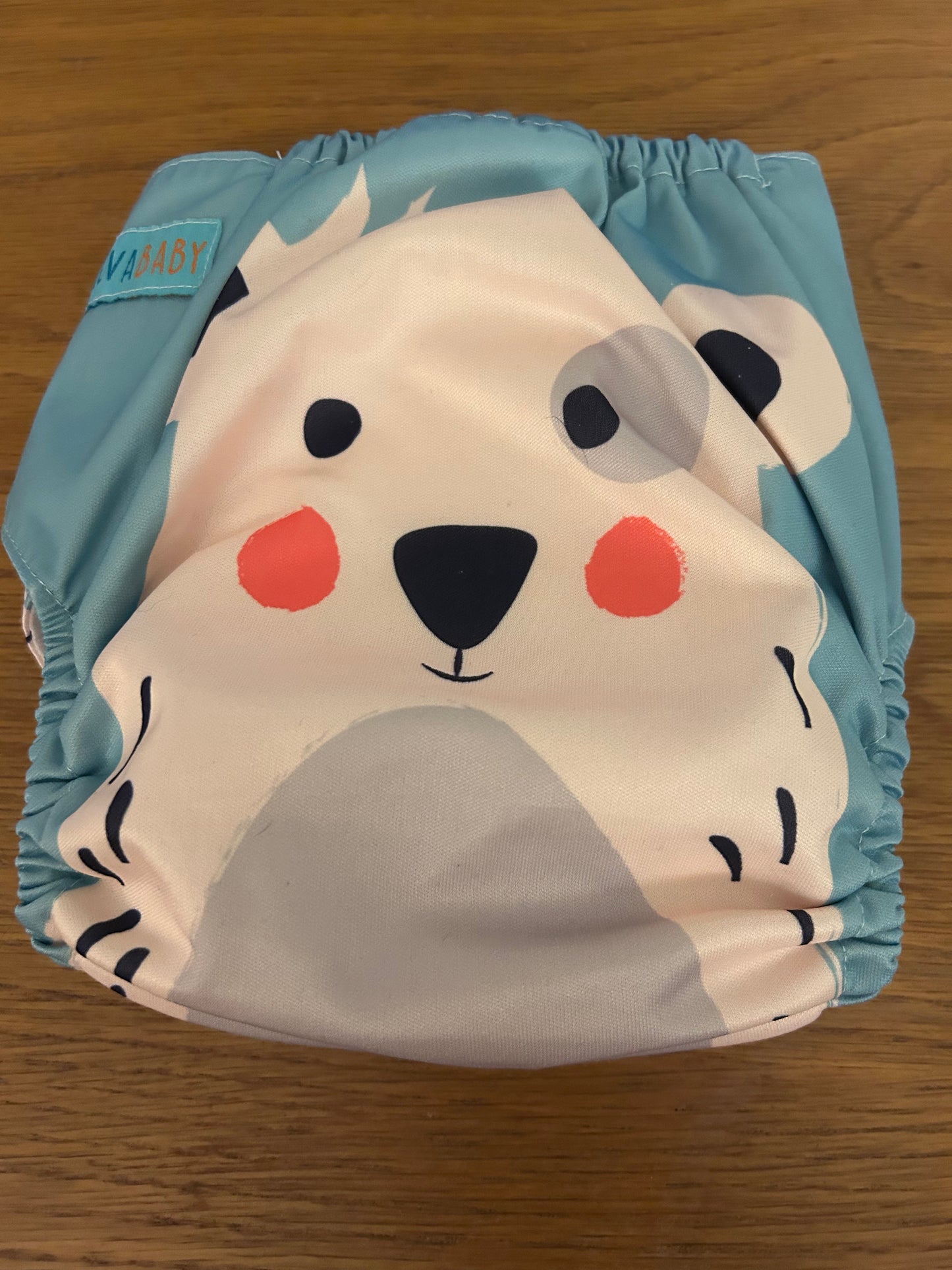 Alva baby pocket nappy with 2 inserts (003)