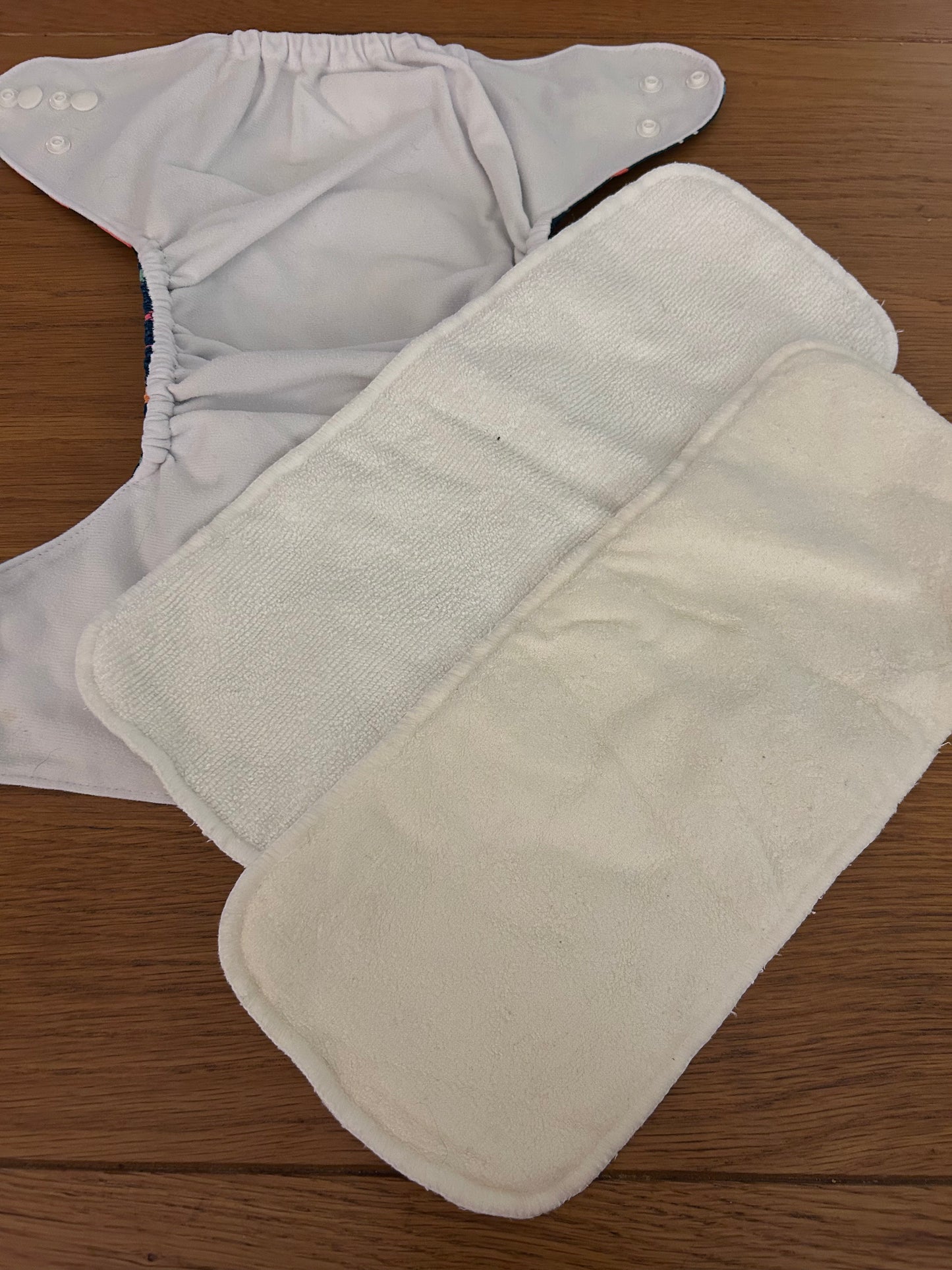 Alva baby pocket nappy with 2 inserts (003)