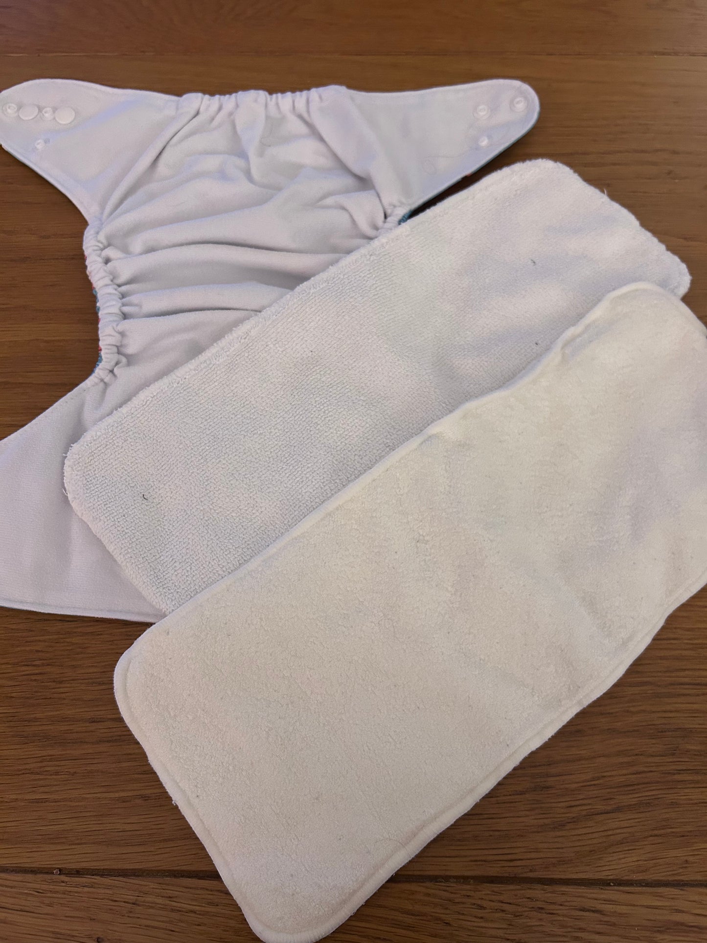 Alva baby pocket nappy with 2 inserts (003)