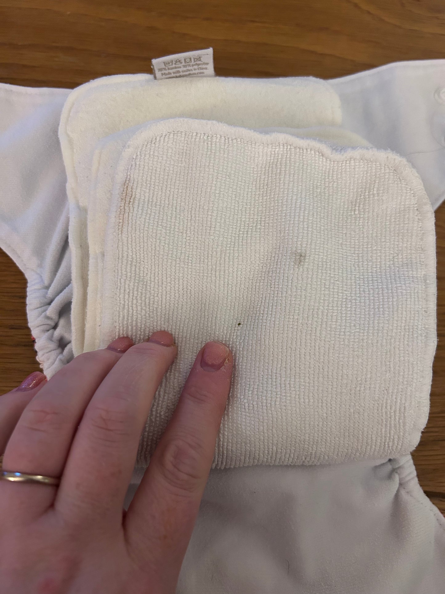 Alva baby pocket nappy with 2 inserts (003)