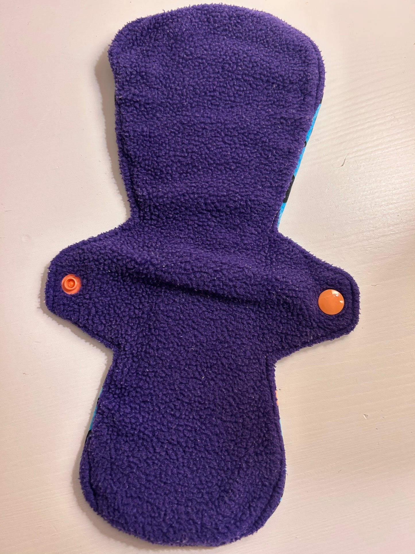 Sew Sustainable rainbow leopard cloth sanitary pad - heavy (CSP; 003)