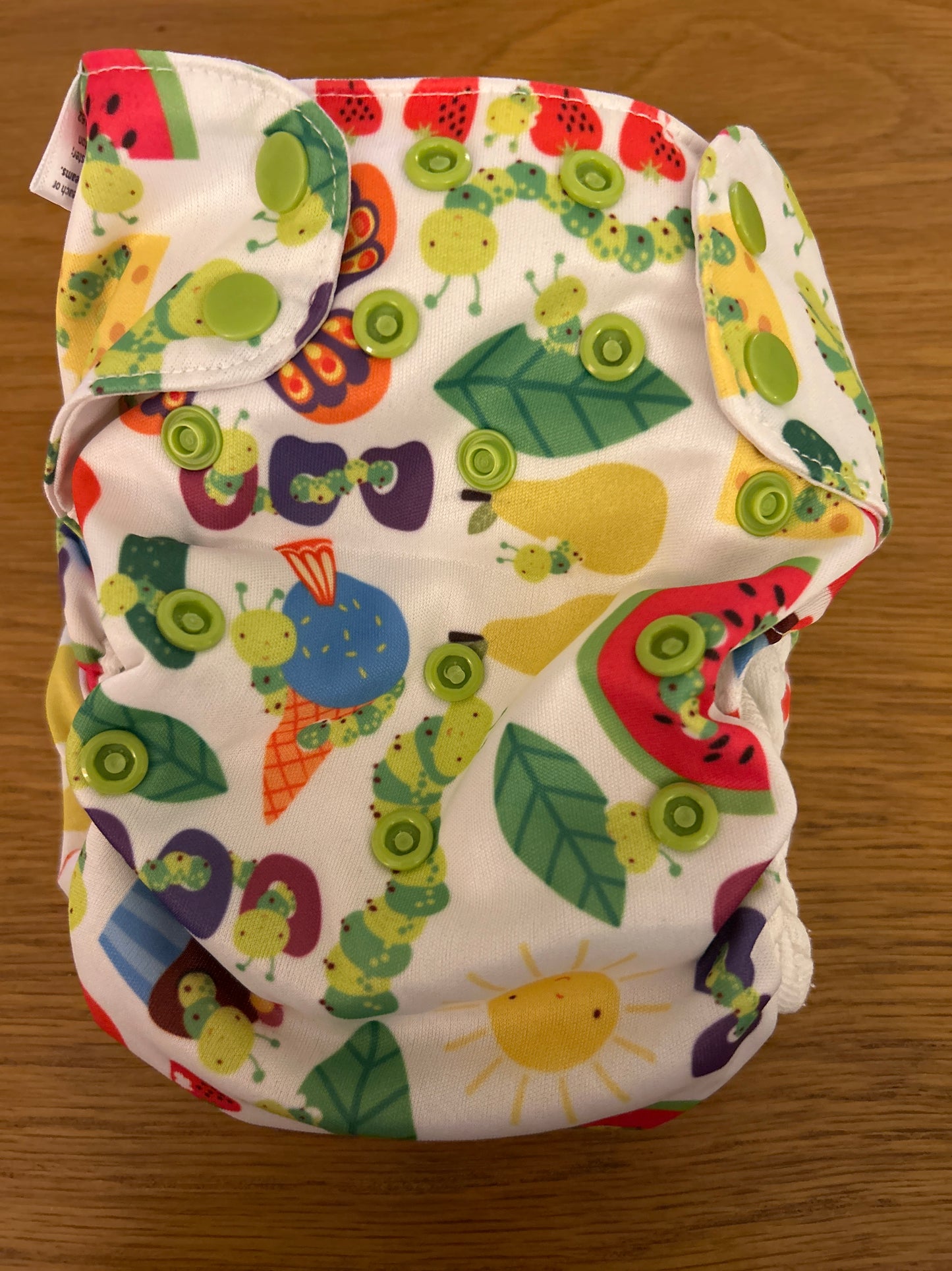 Blueberry - All In One The Hungry Caterpillar nappy (060)