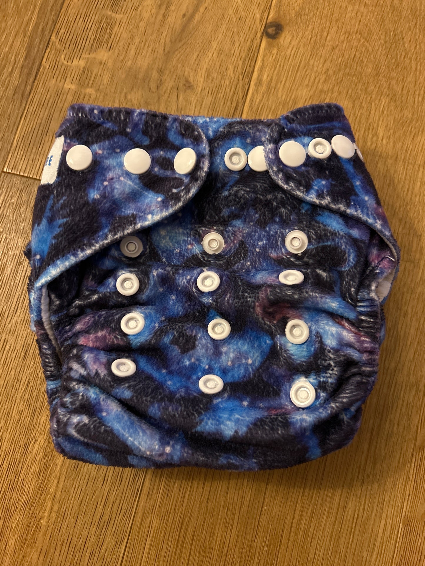 Baby Bare all in two nappy minky style (098)
