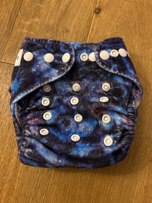 Baby Bare all in two nappy minky style (098)