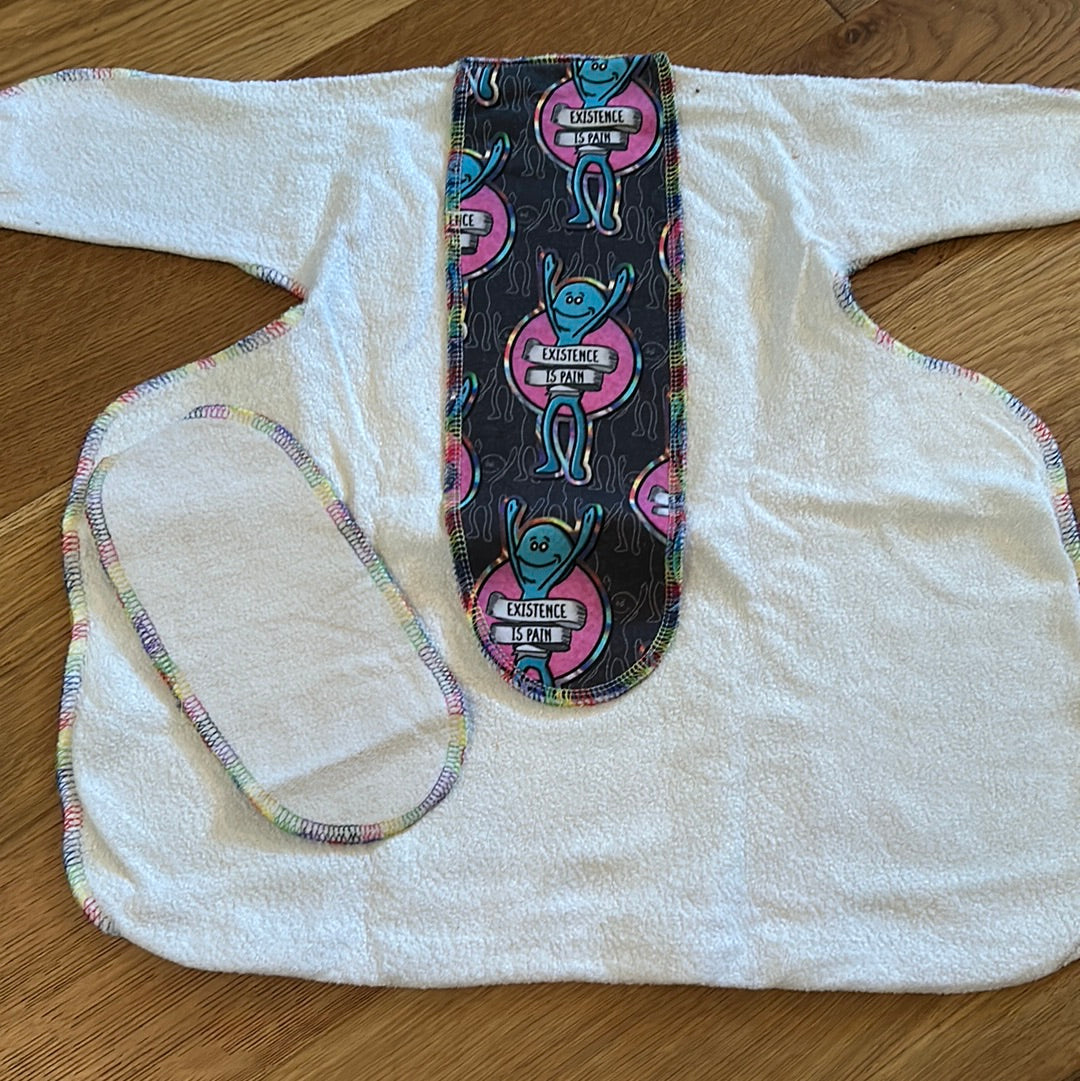 Lovely Alter Eco Preflat (flat) nappy with extra insert (043)