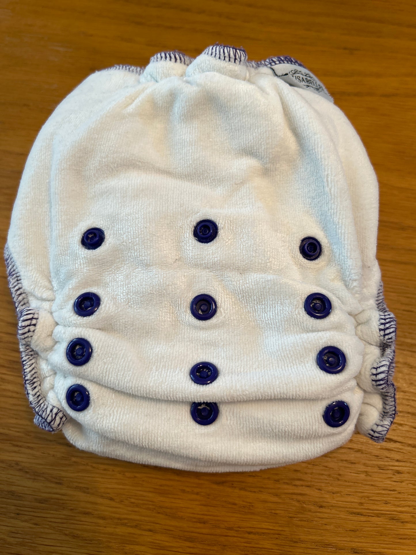 Reusabelles fitted nappy Bells Bumz with boosters (062)