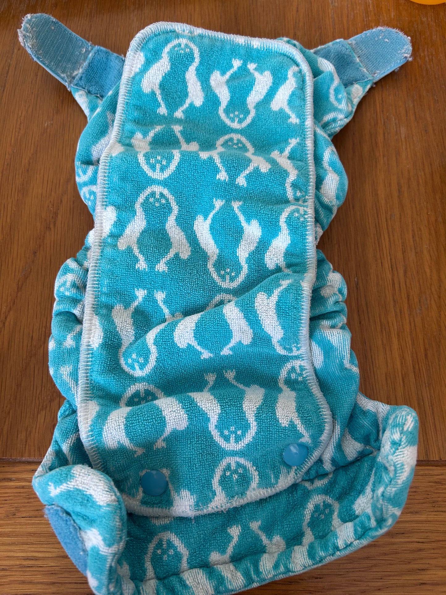 TotsBots  - Fitted Nappy bamboozle size 2 (003)