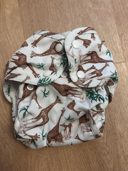 Little Lamb pocket nappy size 2  (099)
