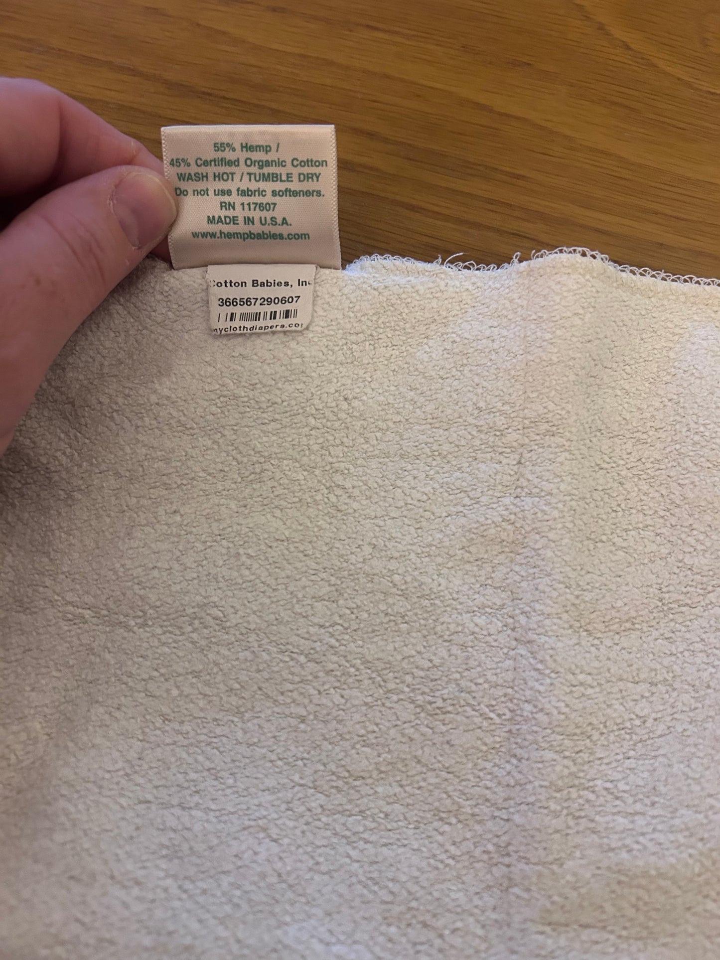 Hemp Babies - TriFold (flat; 003)