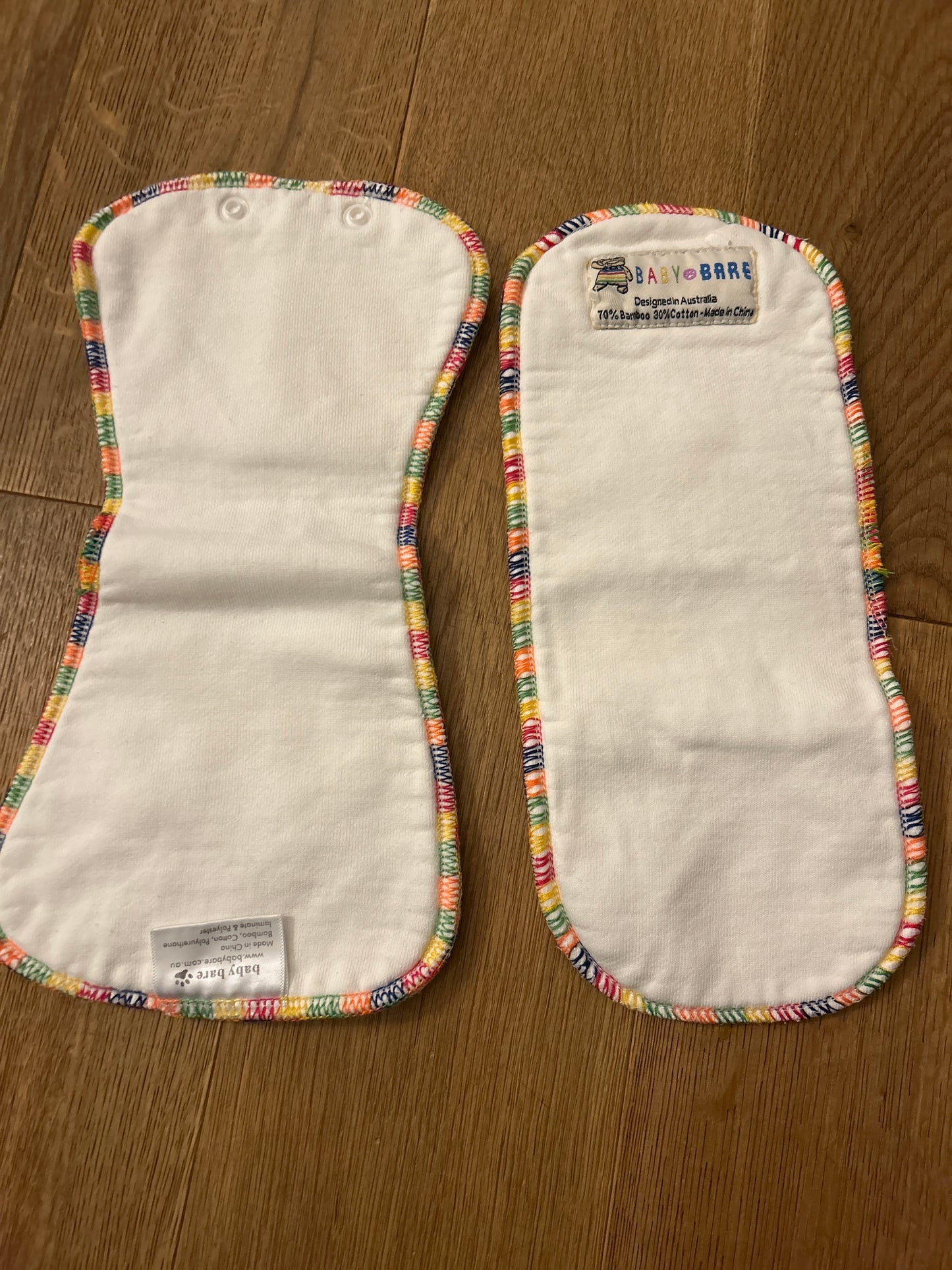 Baby Bare all in two nappy minky style (098)