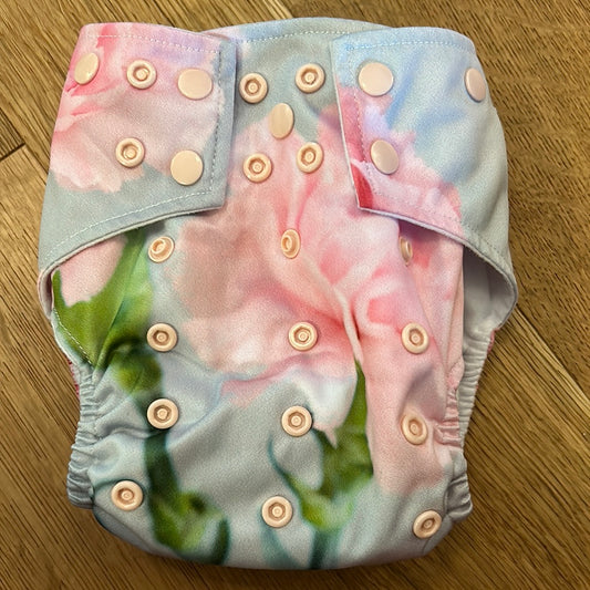 La Petite Ourse pocket nappy with insert (like new)