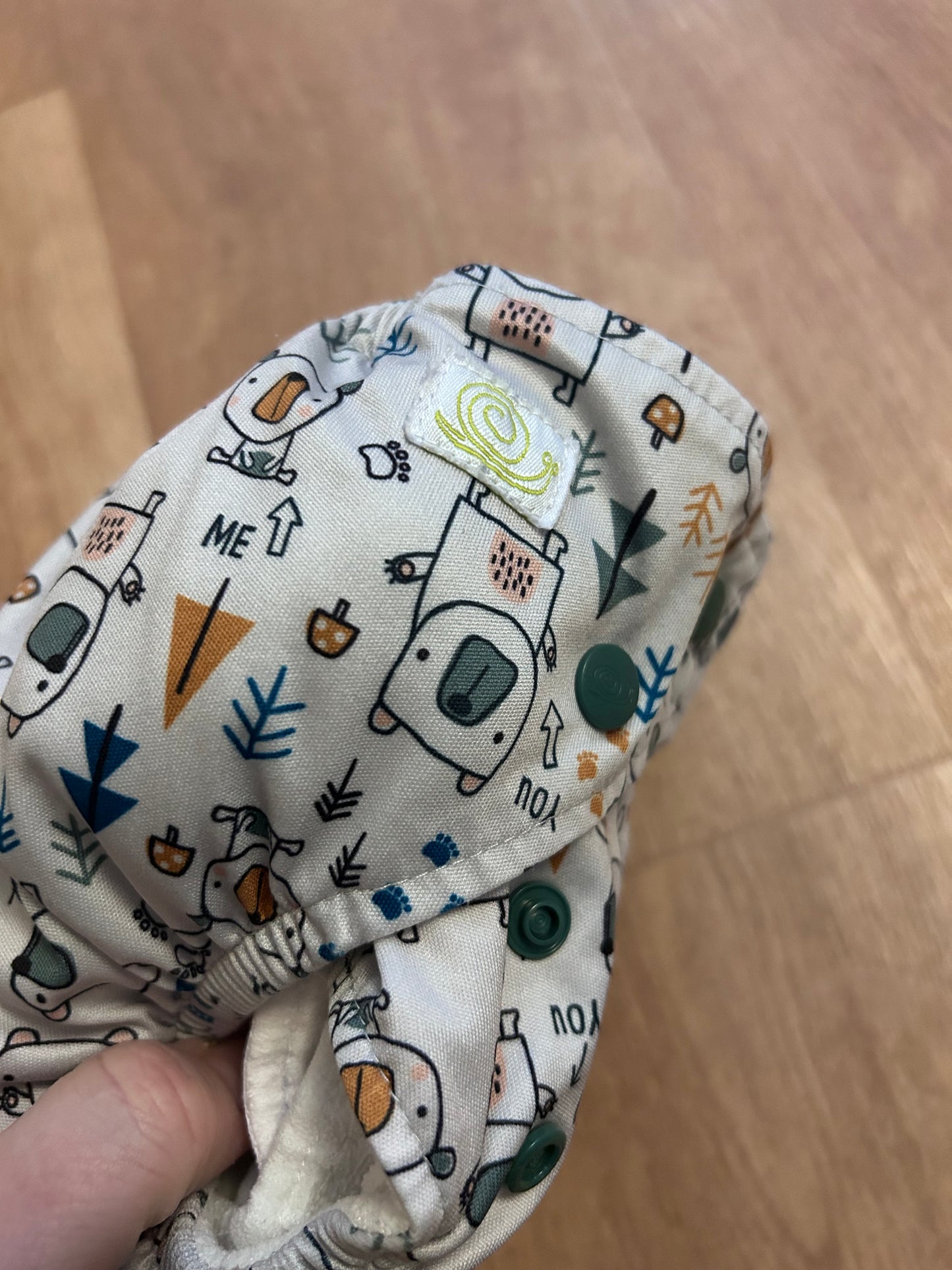 Baba and Boo pocket nappy with inserts (099)
