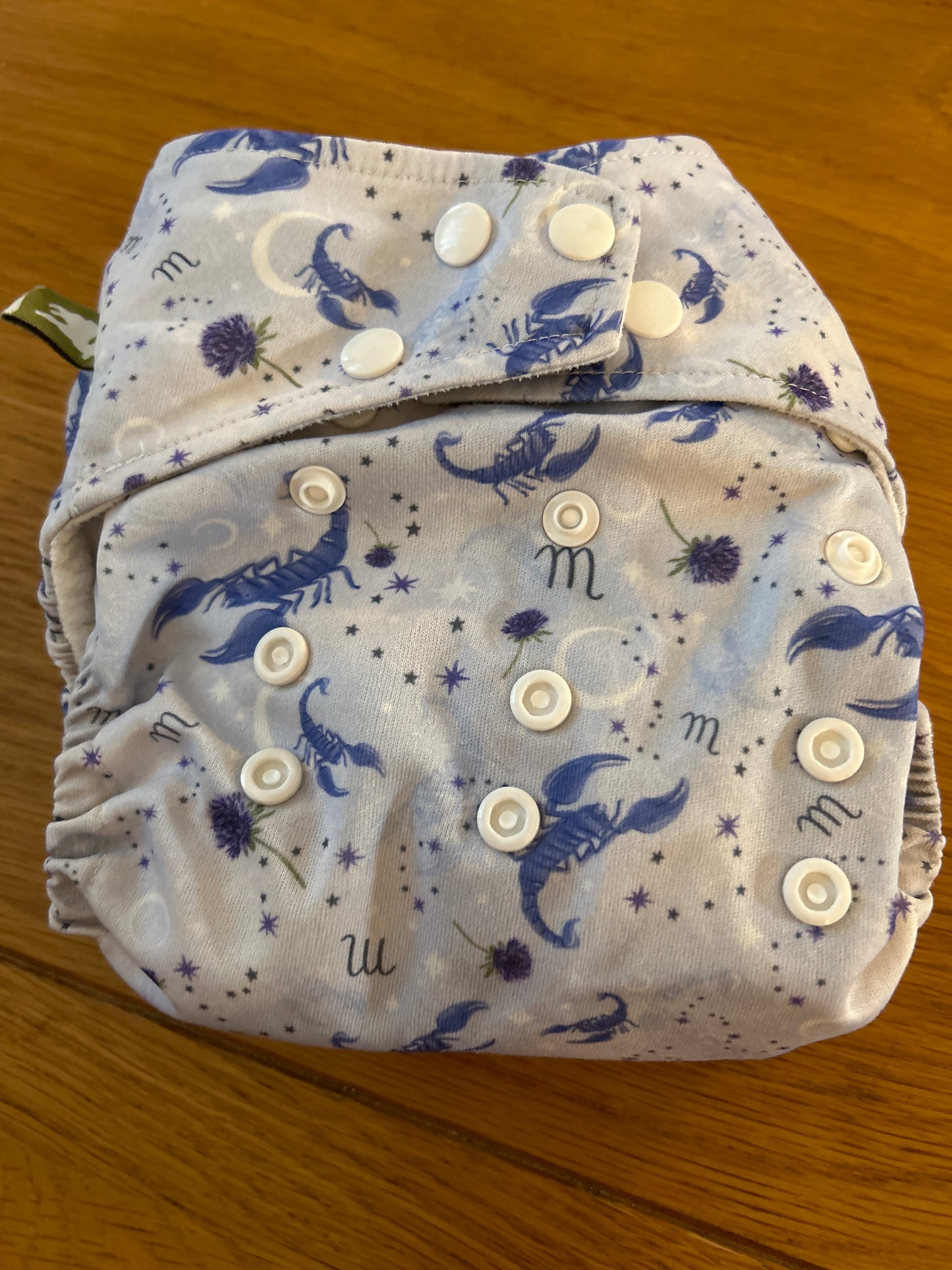 Little Lamb birth to potty one size pocket nappy (063)