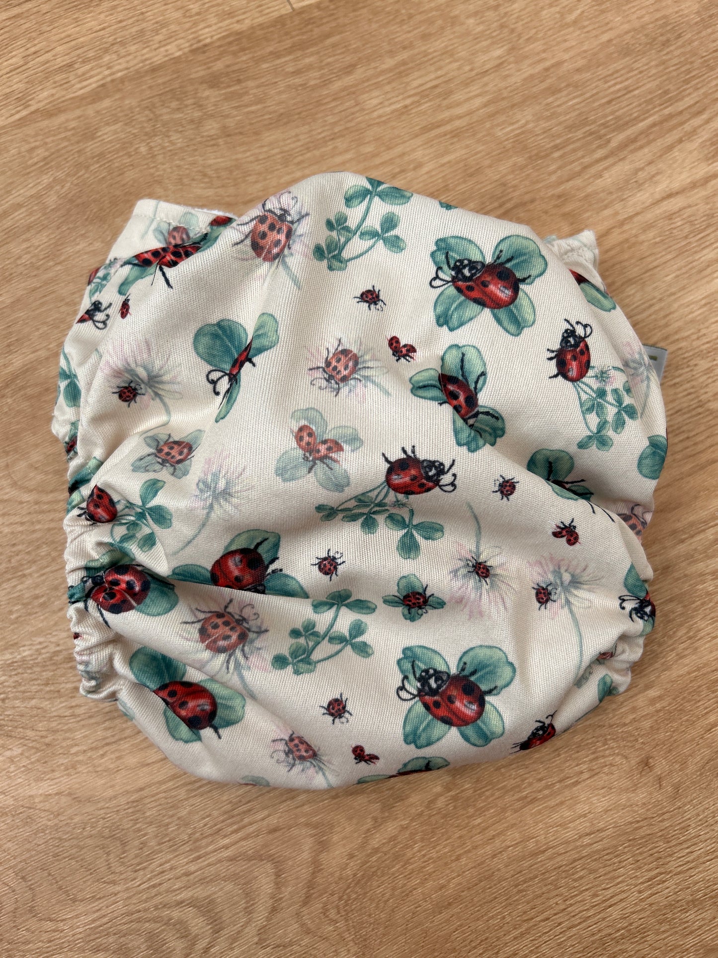 Little Lamb pocket nappy with 2 original double inserts (003)