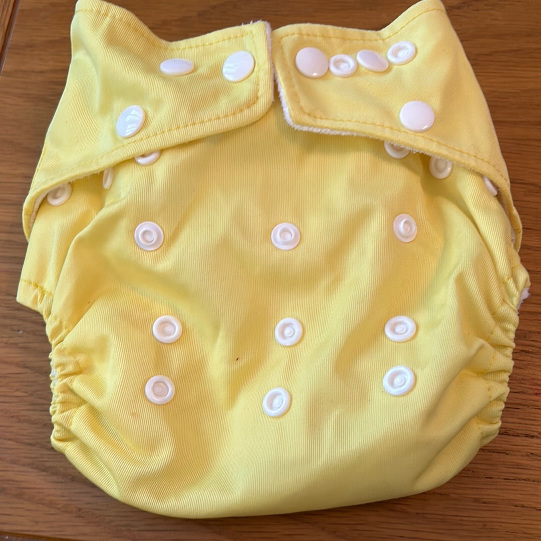 Little Lamb pocket nappy with inserts (033)