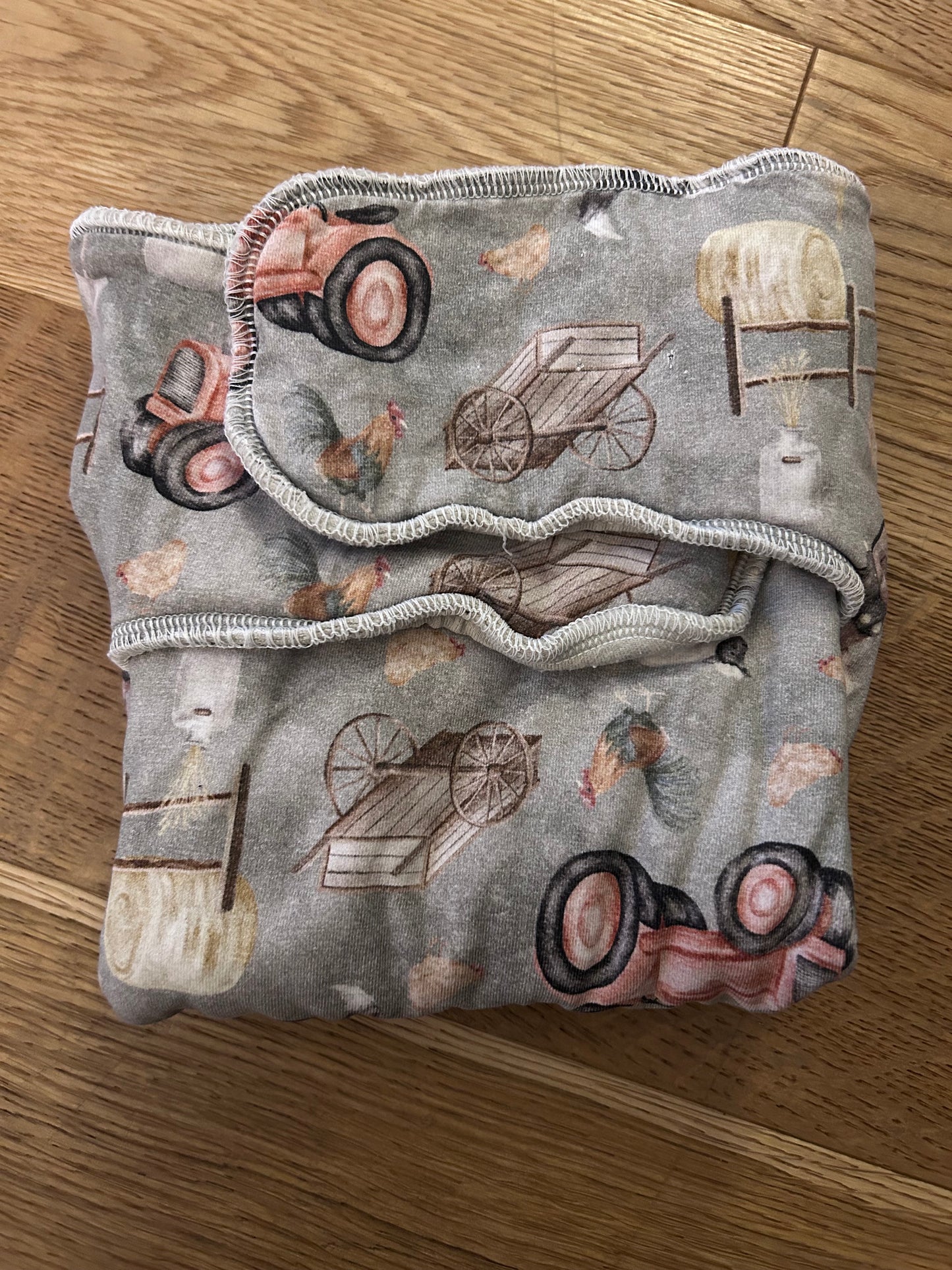 Beautiful Preflat (flat) nappy (093)